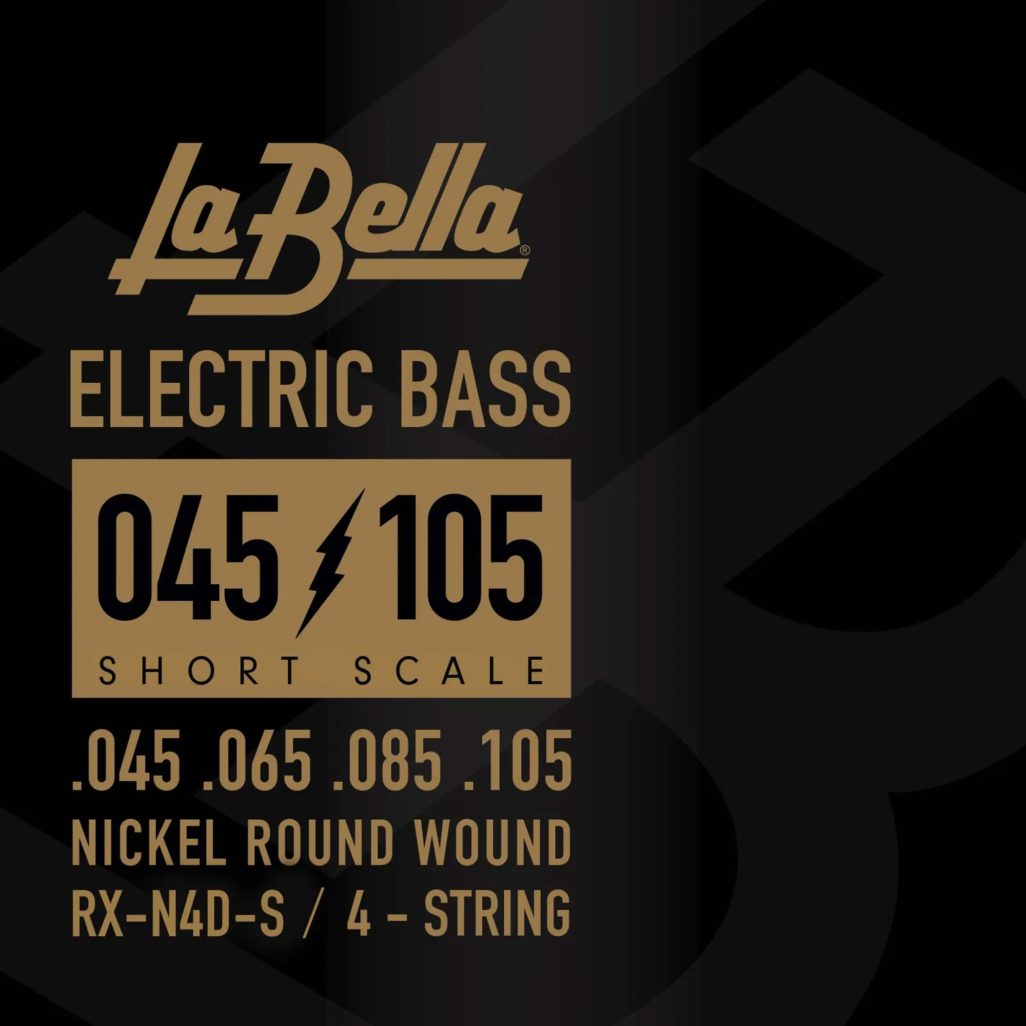 La Bella RX-N4D-S Bass String Set