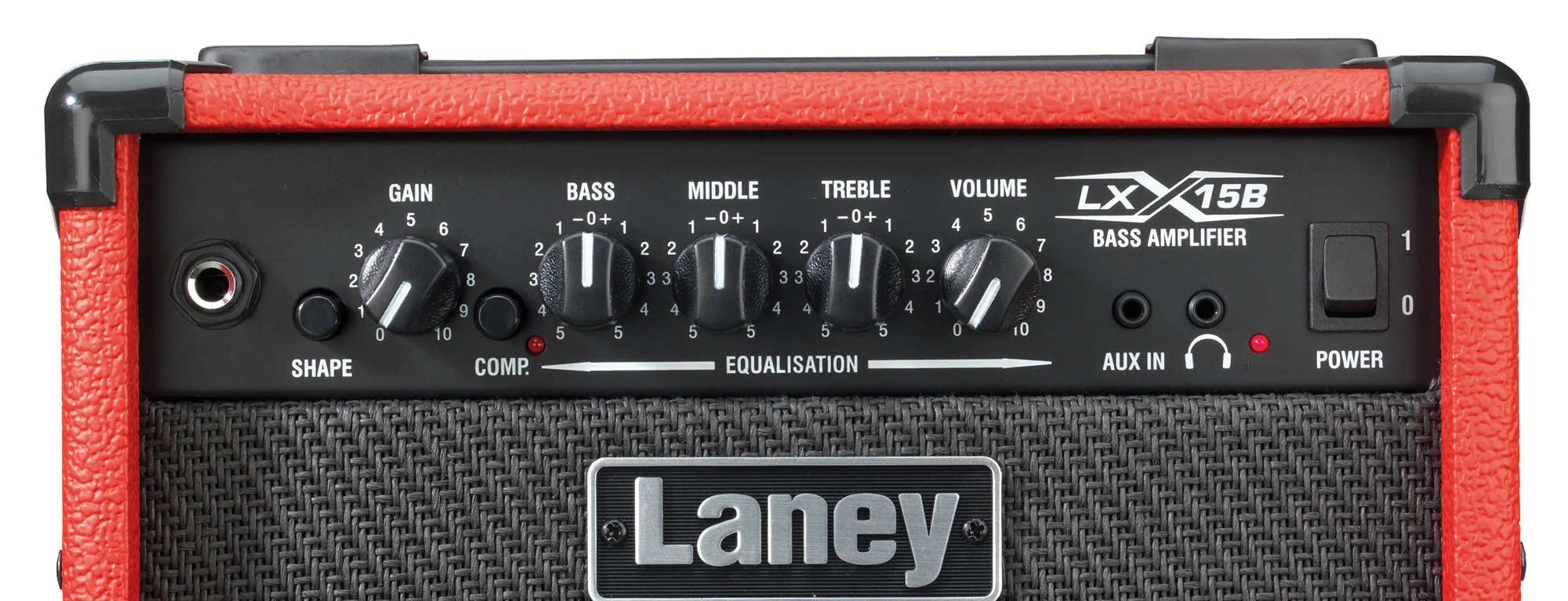 Laney LX 15 Bass Red - Image 3