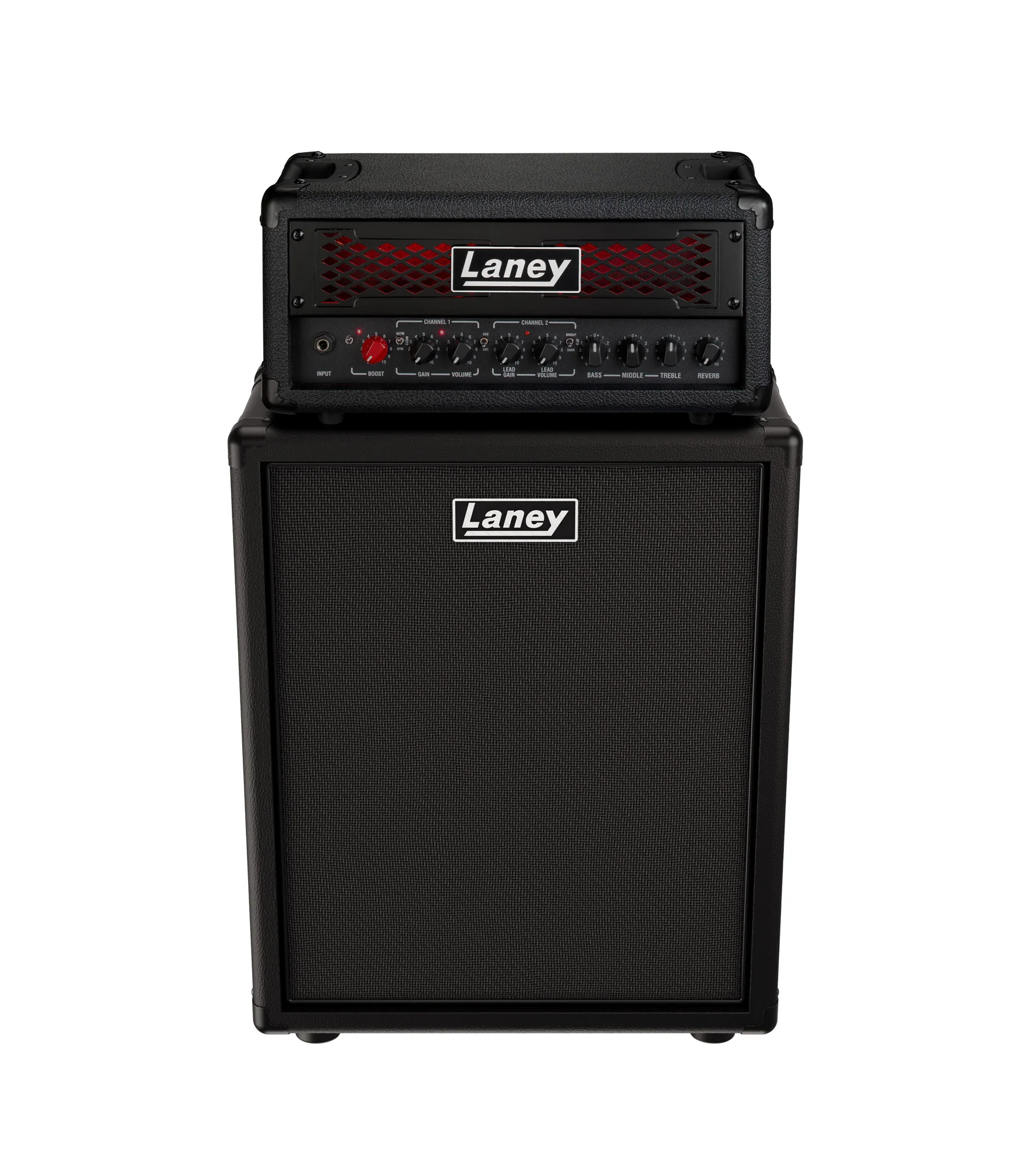 Laney IRF-DUALR-112 Rig: IRF-Dualtop and 1X12" Speaker Cabinet