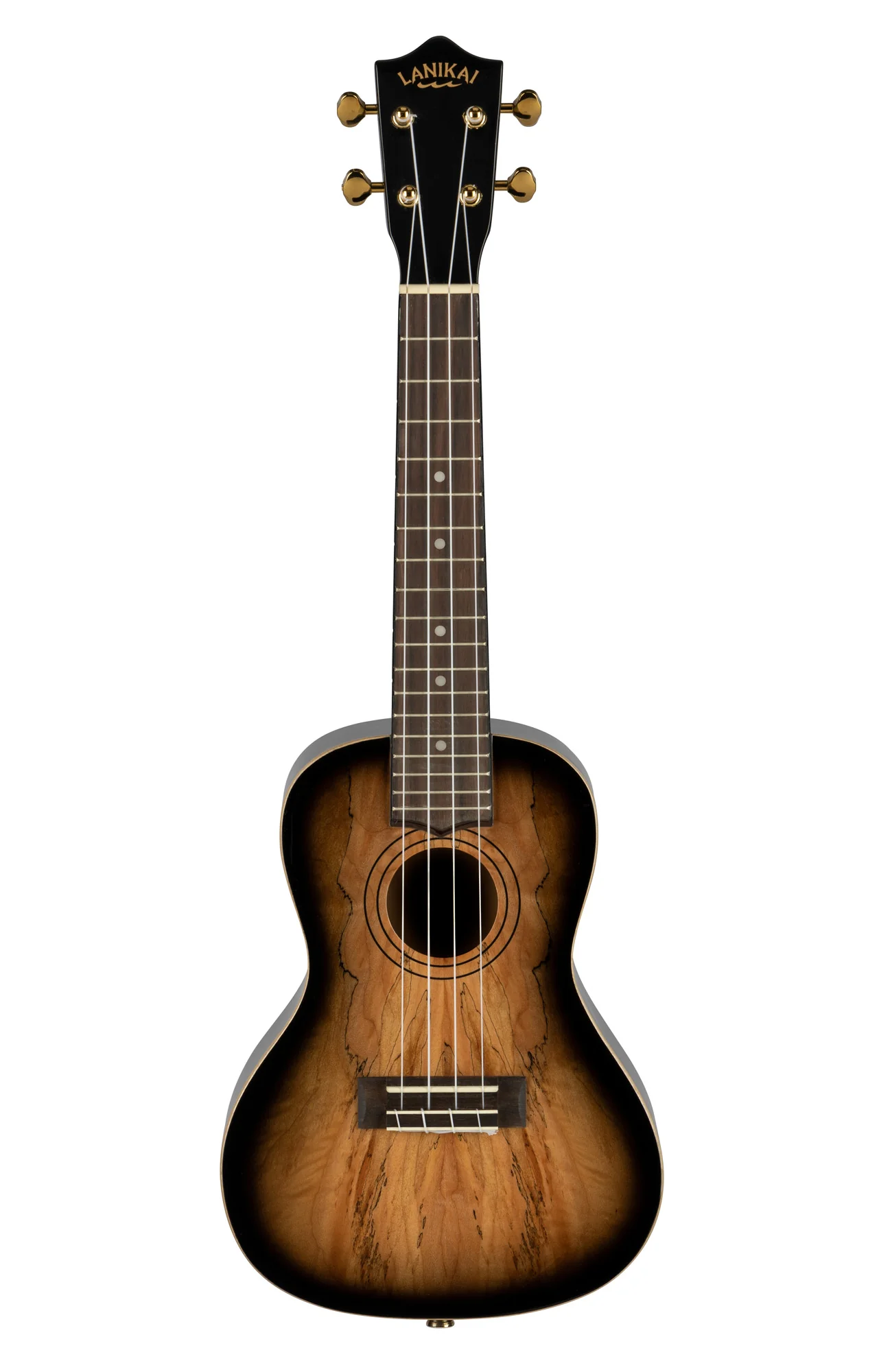 Lanikai Concert Ukulele Speckled Maple Sunburst