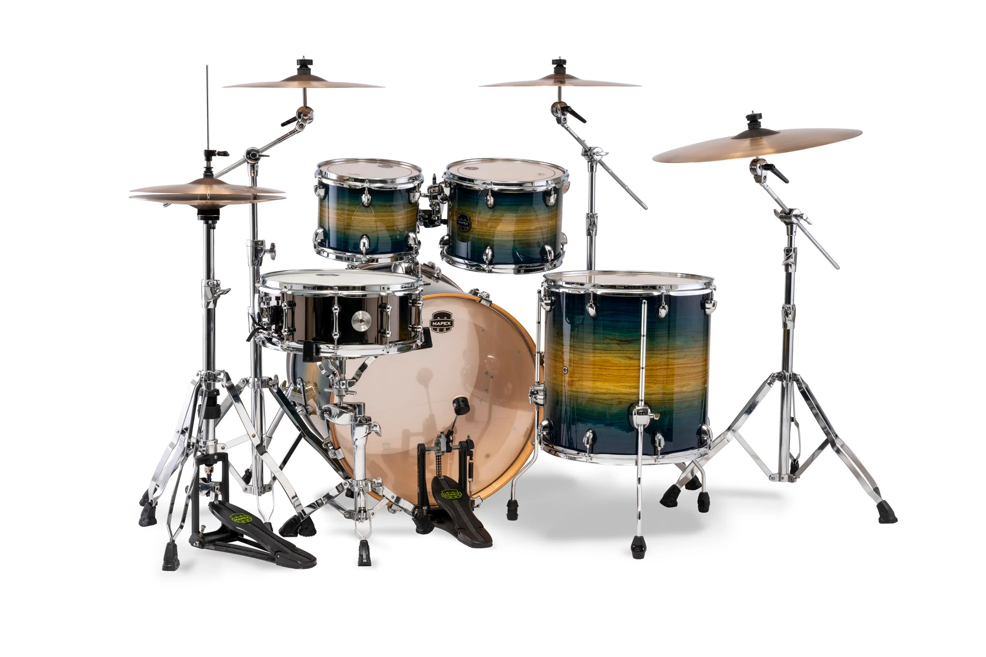 Mapex AR529SVET Armory Pop Rock 5F Rain Forest Burst - Image 3