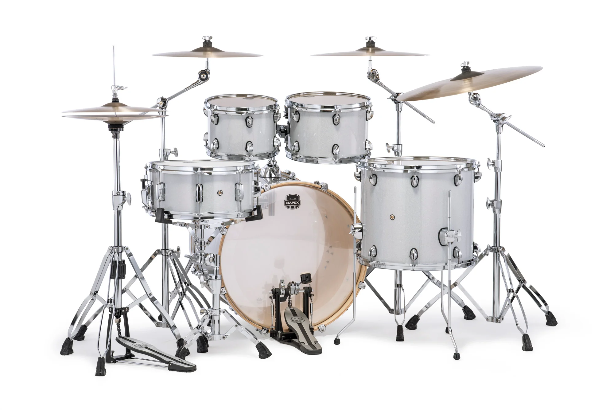 Mapex MA504SFDT Mars Birch 5 Drums Diamond Sparkle - Image 3