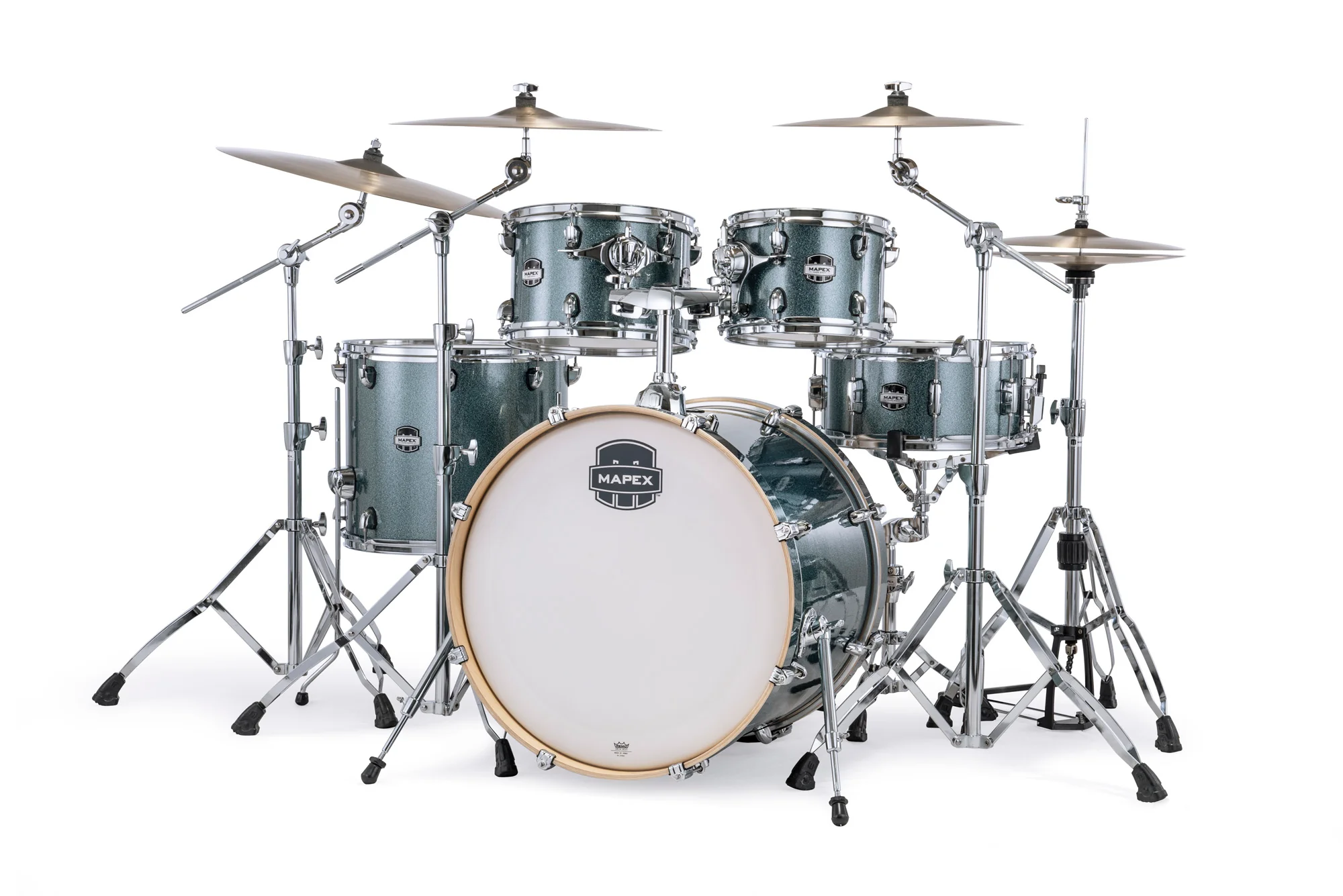 Mapex MA504SFMI Mars Birch 5 Drums Twilight Sparkle - Image 2