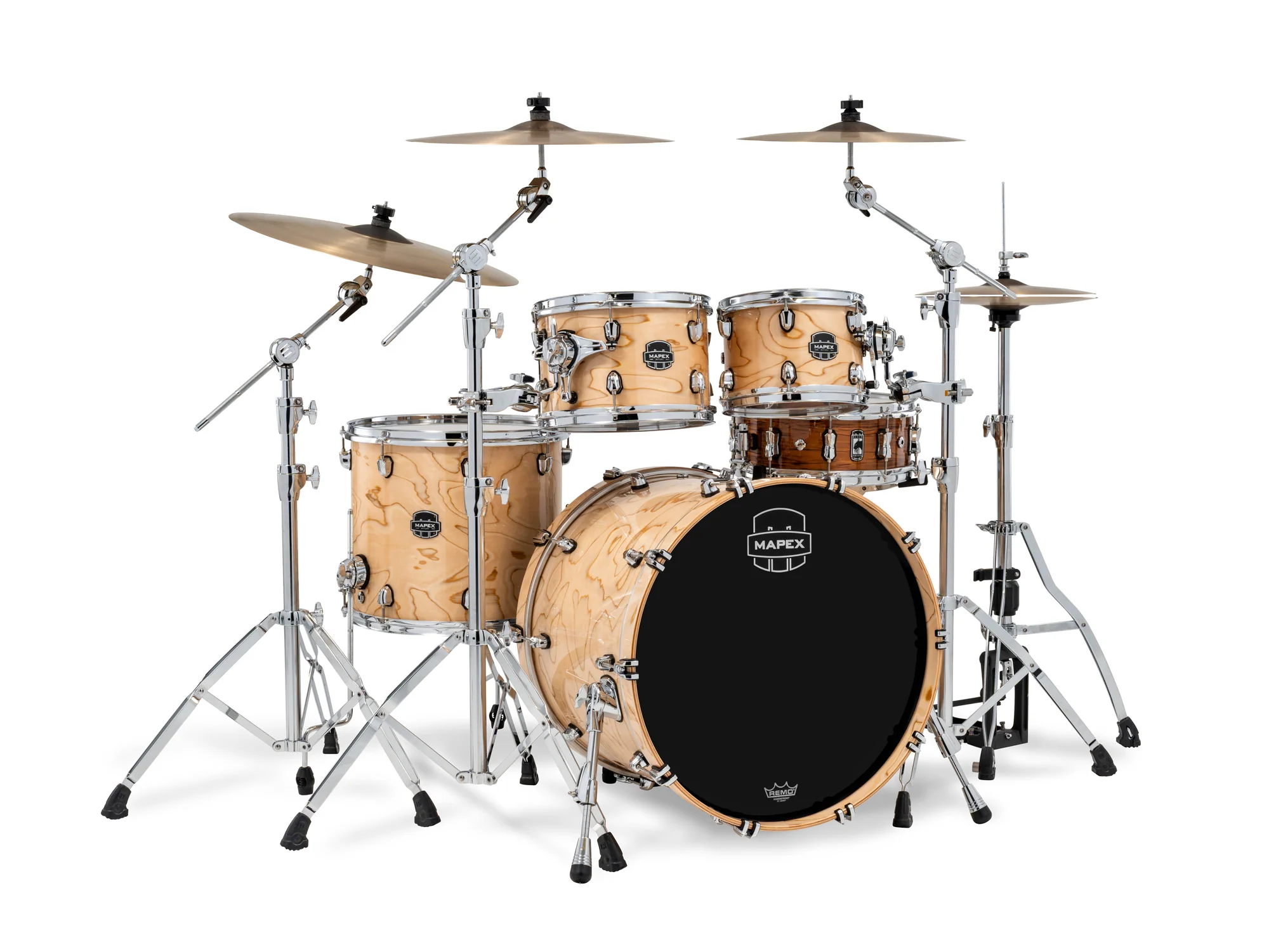 Mapex SR529XUZXN Saturn 4 Barrels Natural Maple Burl