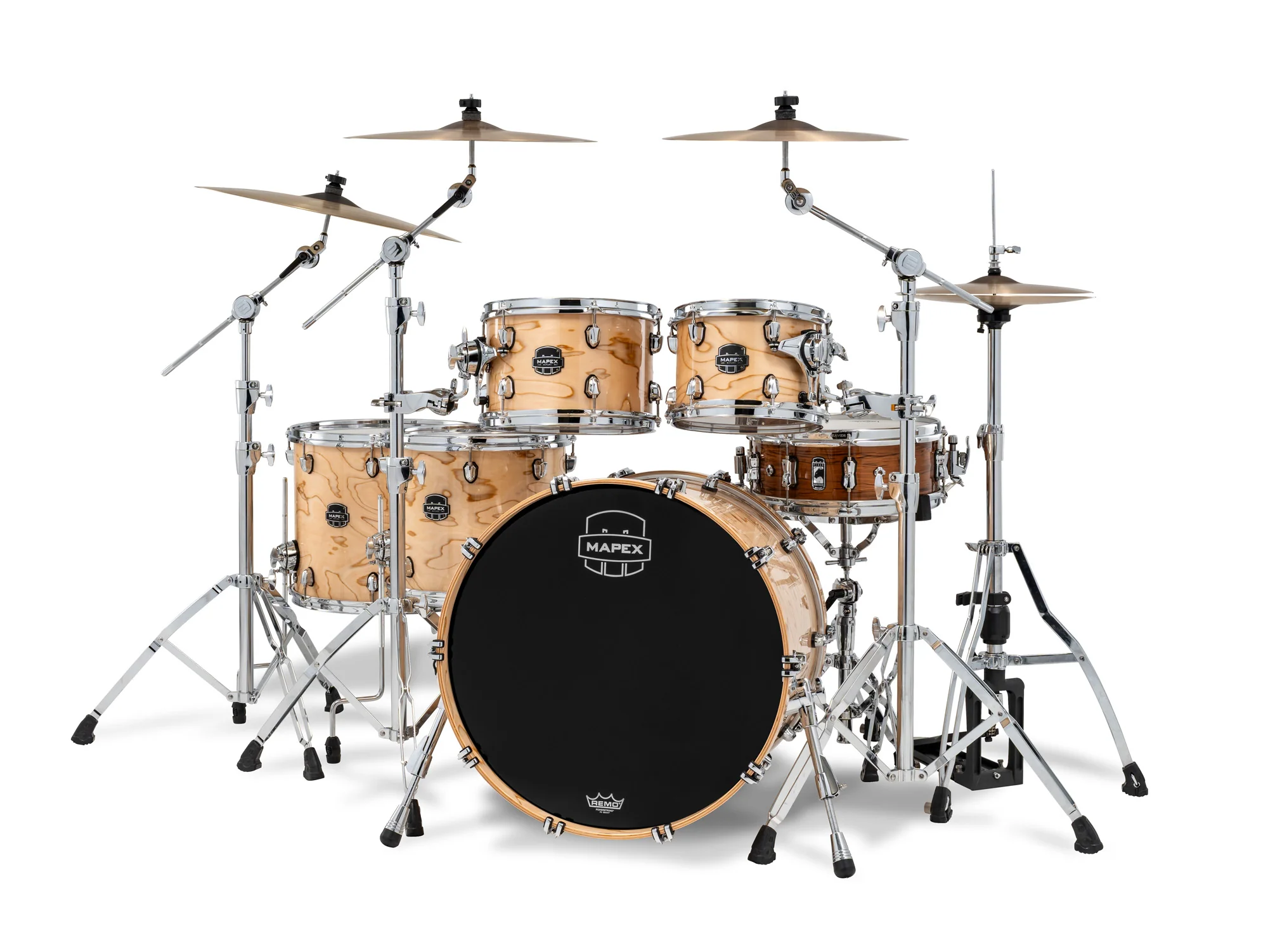 Mapex SR628XUZXN Saturn 5 Barrels Natural Maple Burst - Image 2