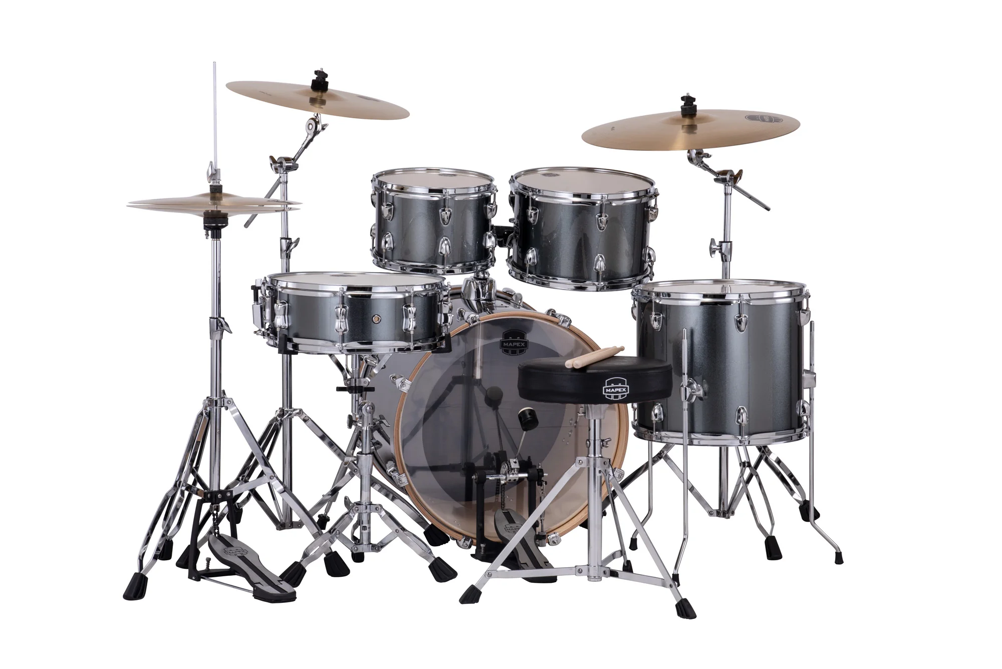 Mapex Venus Fusion 20 Steel Blue Metallic - Image 3