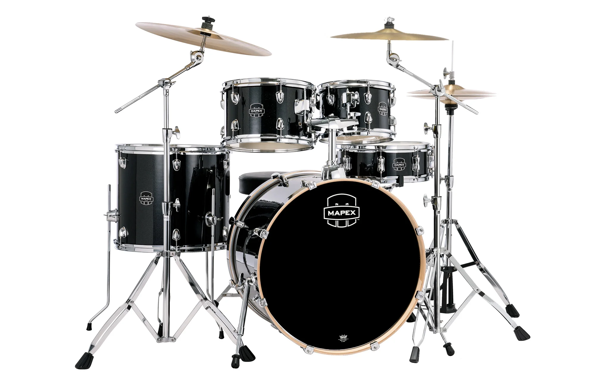 Mapex VE5295FTVH Venus Pop Rock 22 5F Black Galaxy - Image 2