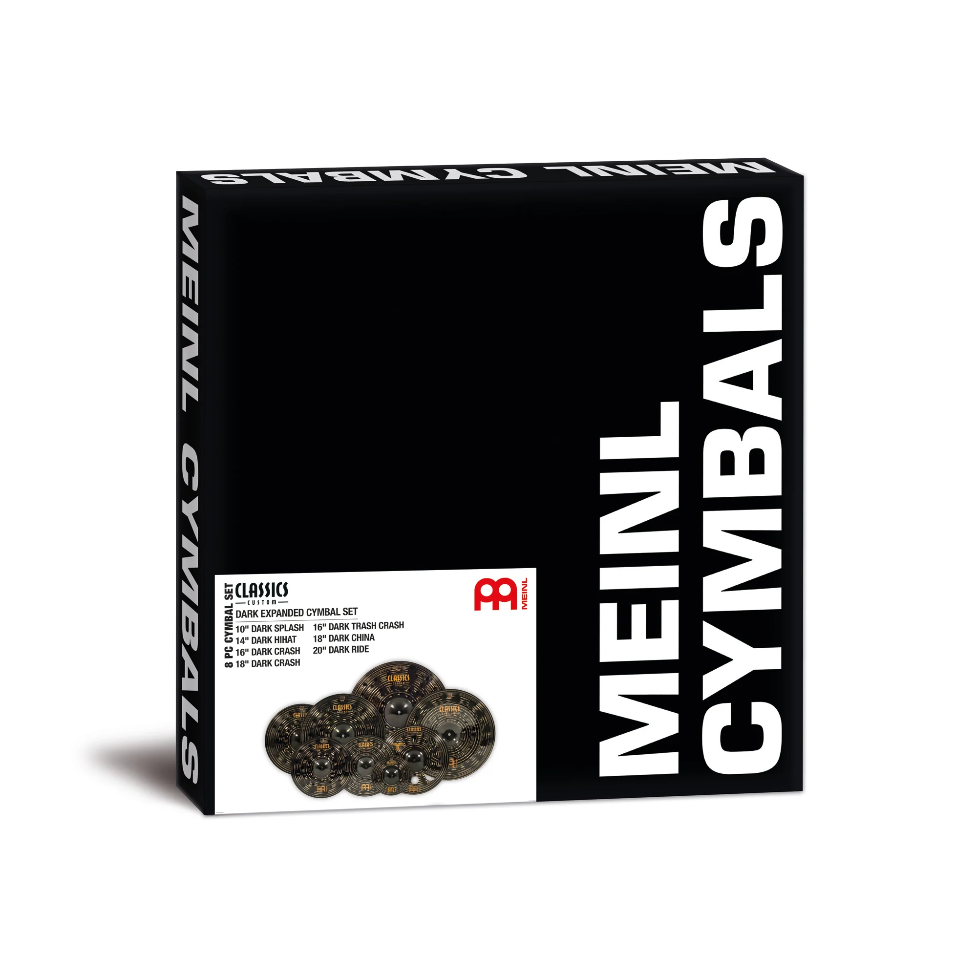 Meinl C.Custom Dark Expanded CCD-CS2 Cymbal Set - Image 3
