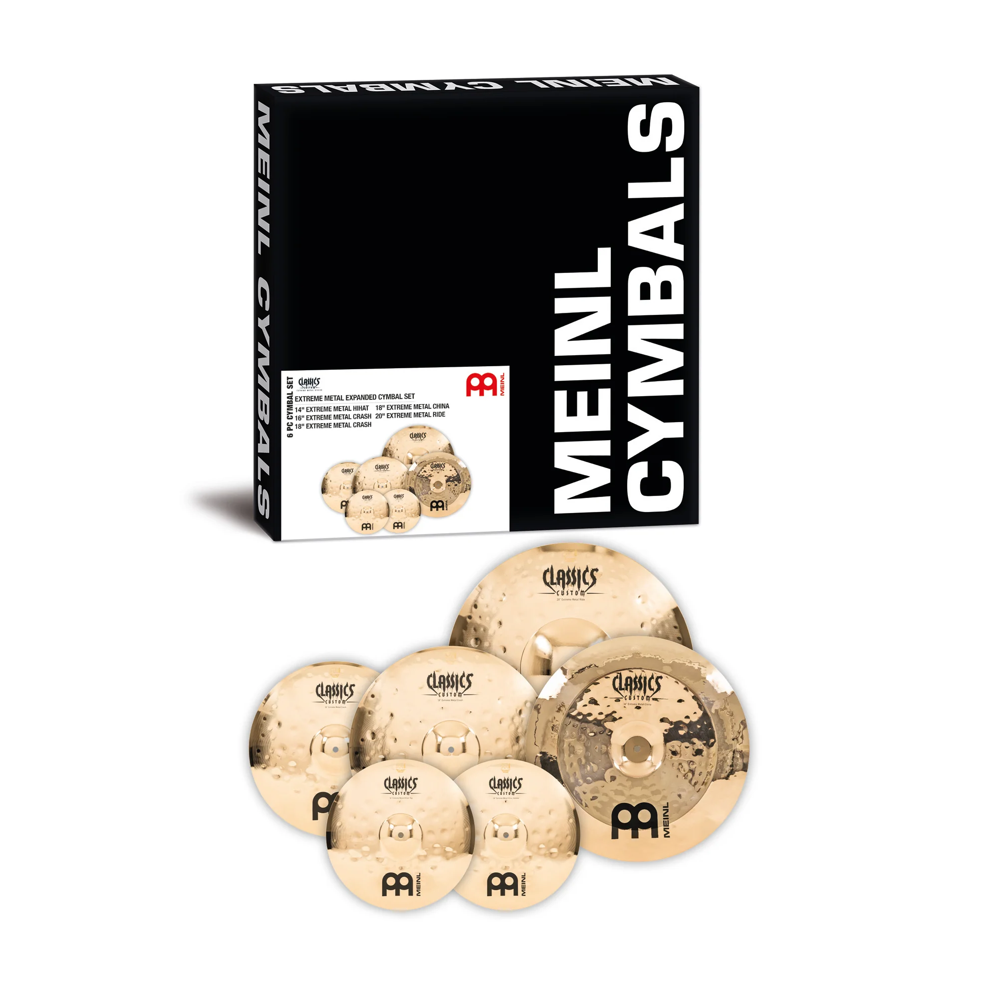 Meinl C.Custom Extreme CCEM-CS1 Cymbal Set - Image 2