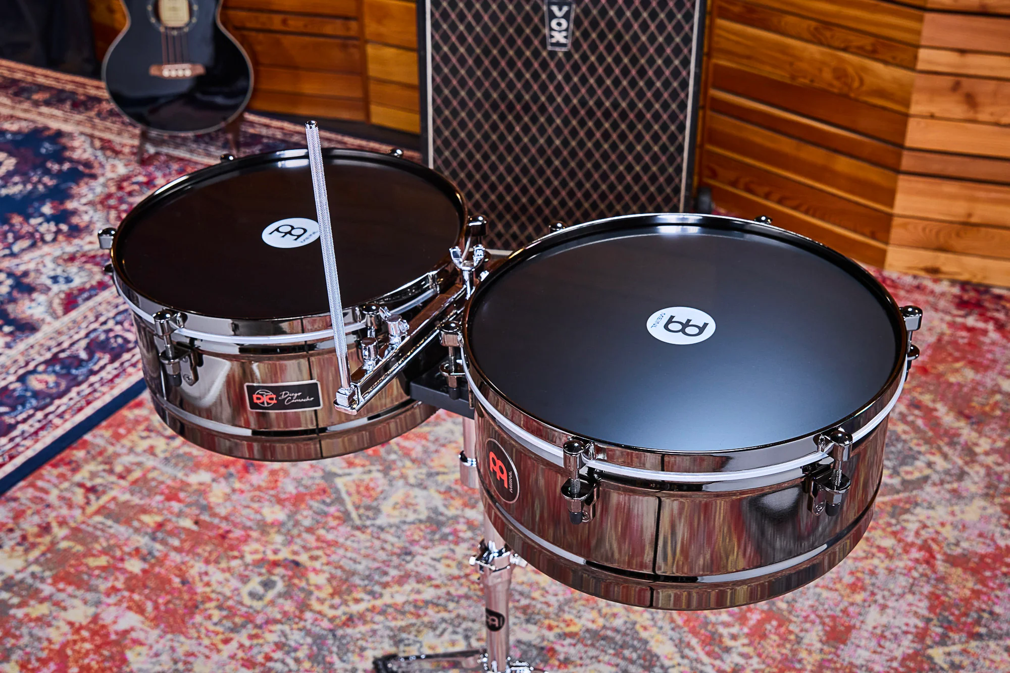 Meinl J.Timbales 14/15" Camacho Black Diamond DC1415 - Image 2