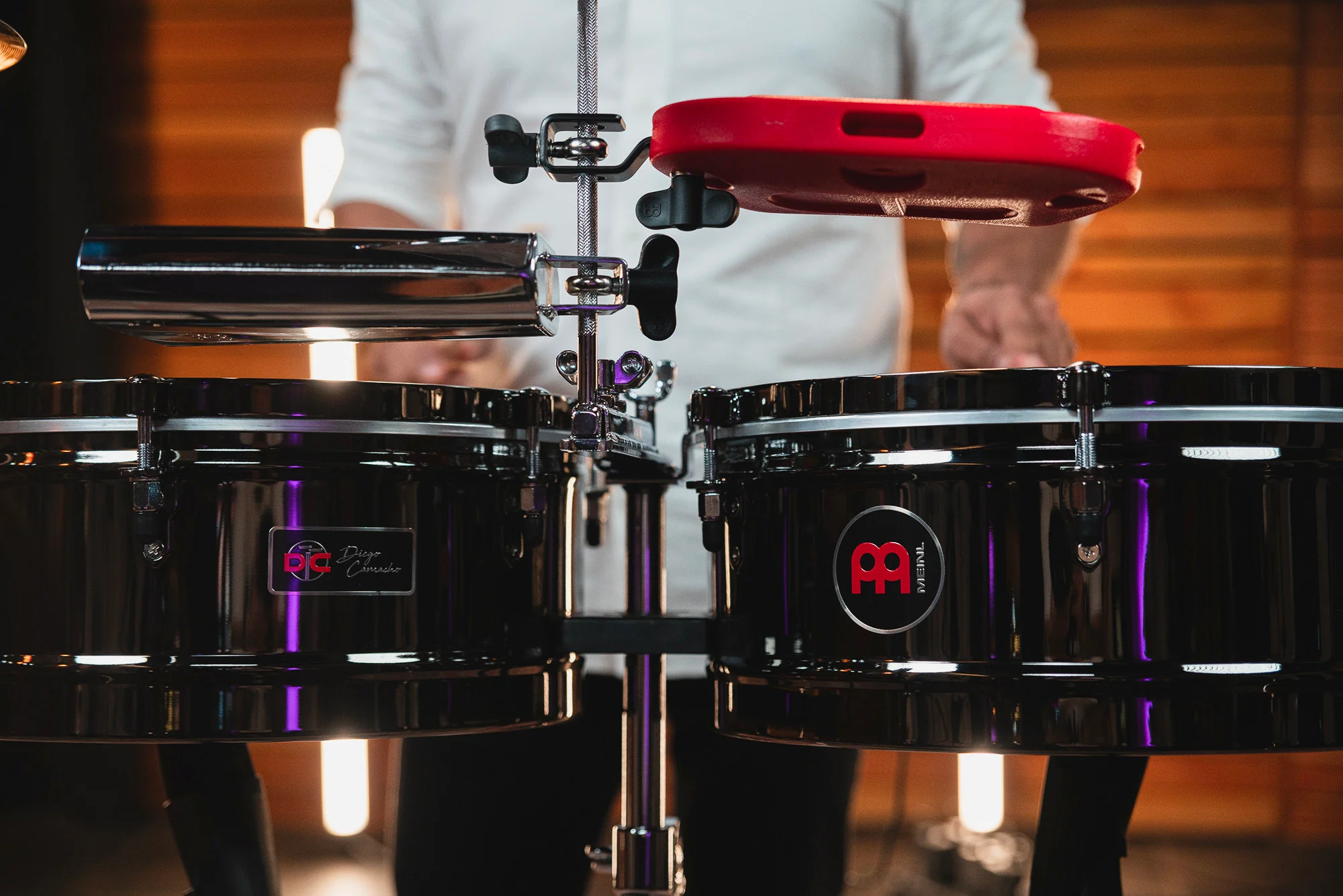 Meinl J.Timbales 14/15" Camacho Black Diamond DC1415 - Image 6