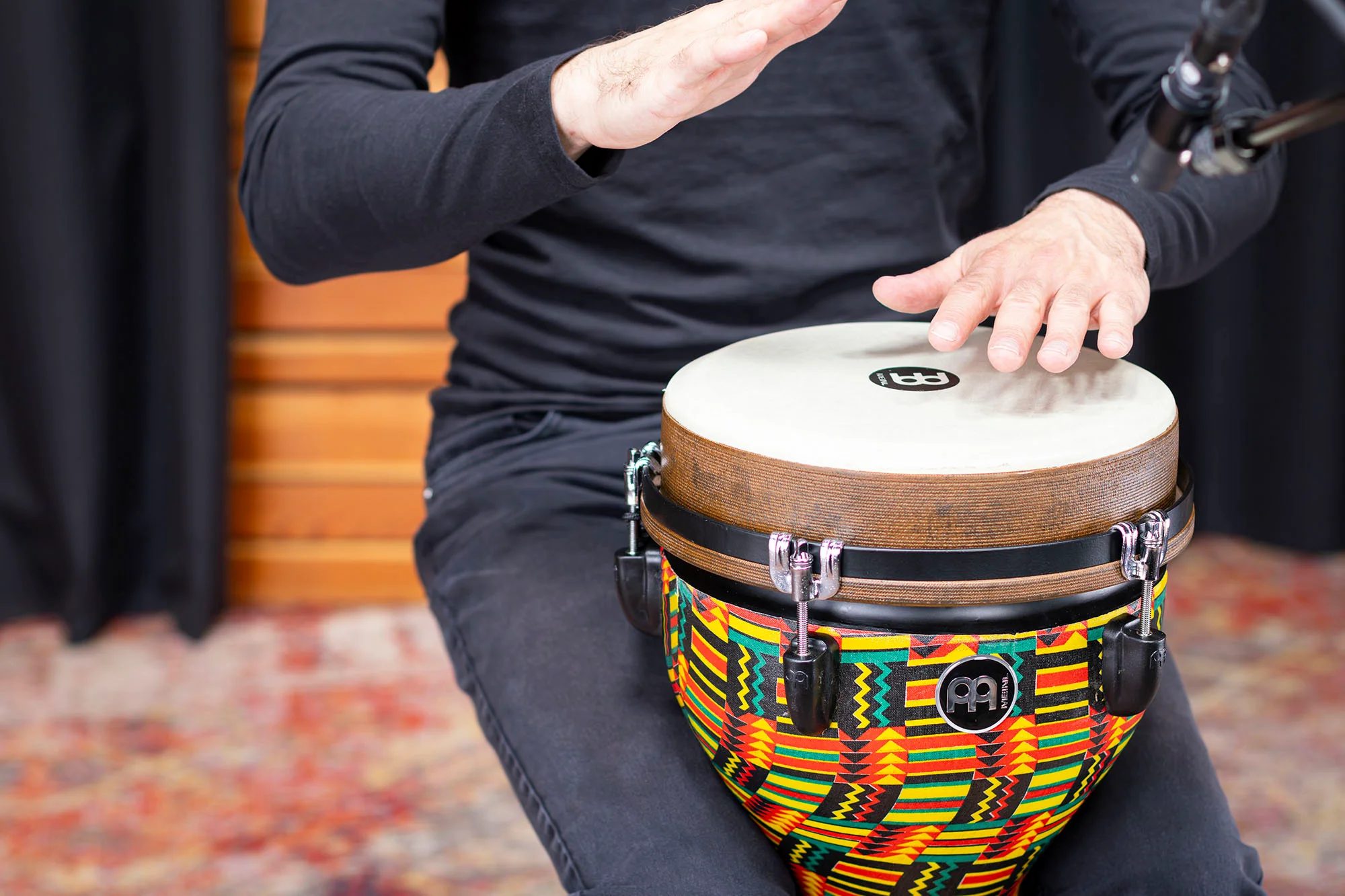 Meinl Djembe Synthe Jumbo 10" simbra JD10SI - Image 8