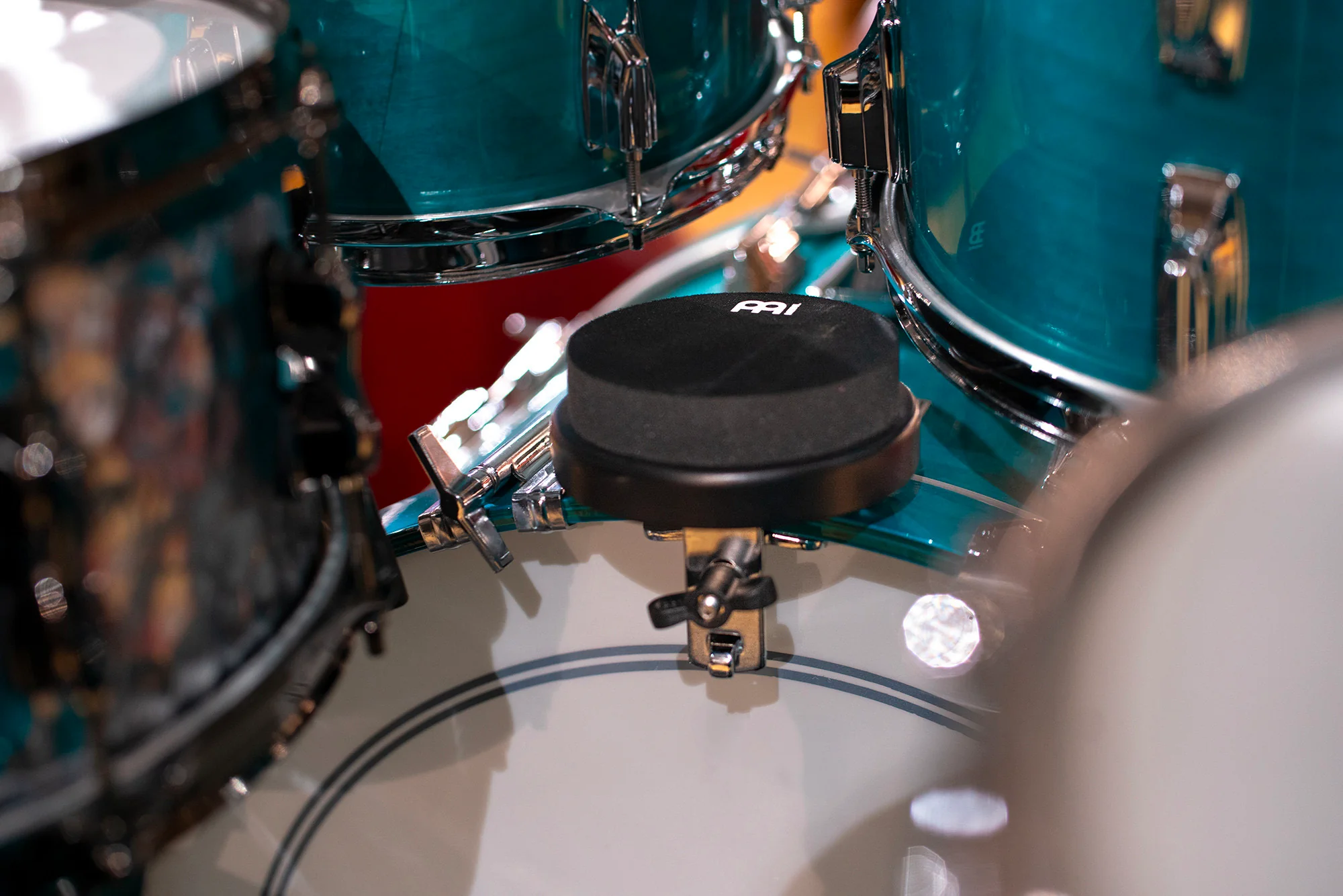 Meinl Bass Drum Pad 4" MBDMP4BK - Image 8