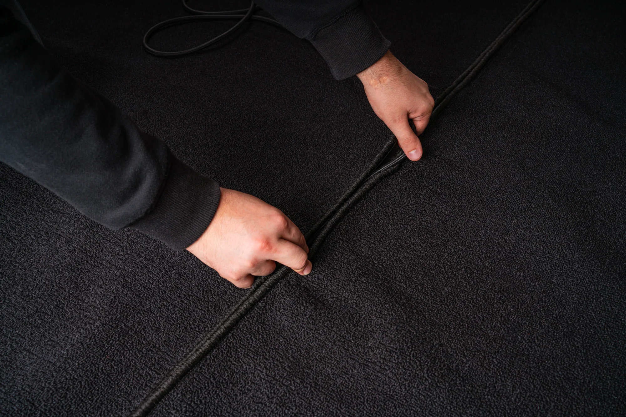 Meinl Drum Mat Black/White Large MDRL - Image 7