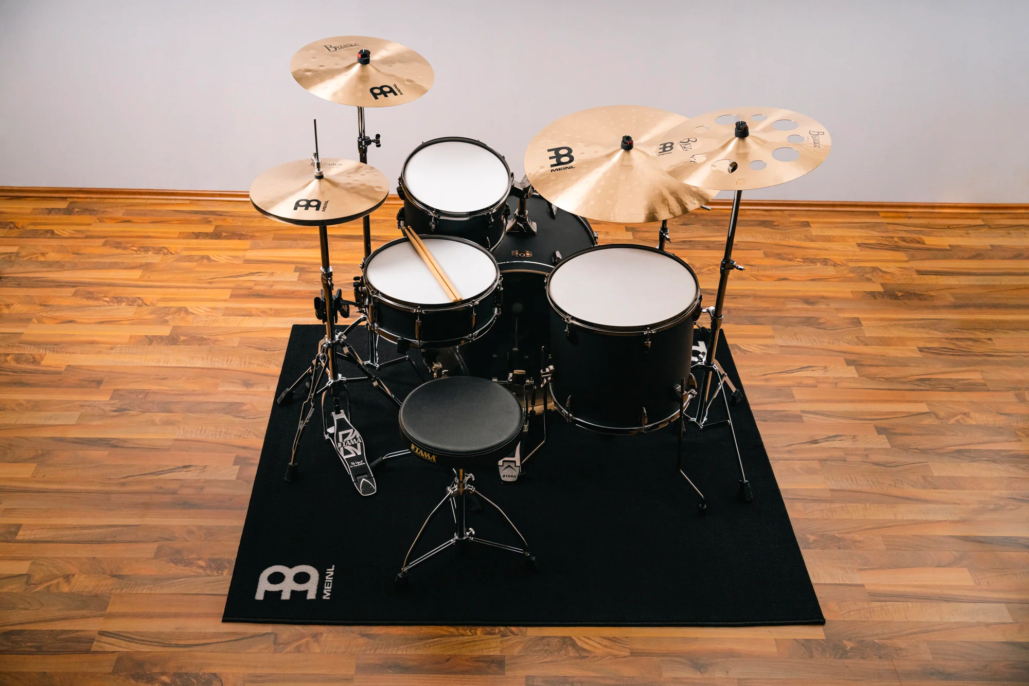 Meinl Drum Mat Black/White Small MDRS - Image 7