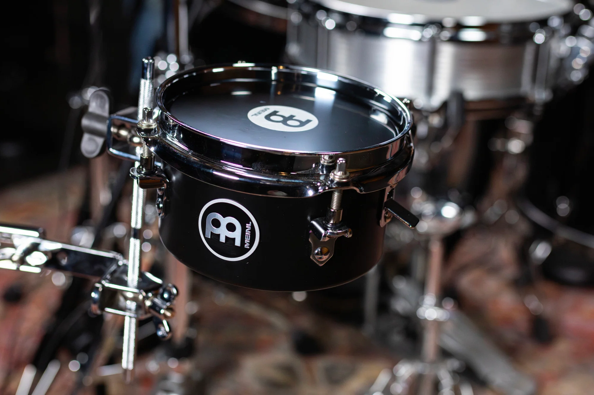 Meinl Snare Tambourine 6" Black MDST6BK - Image 3