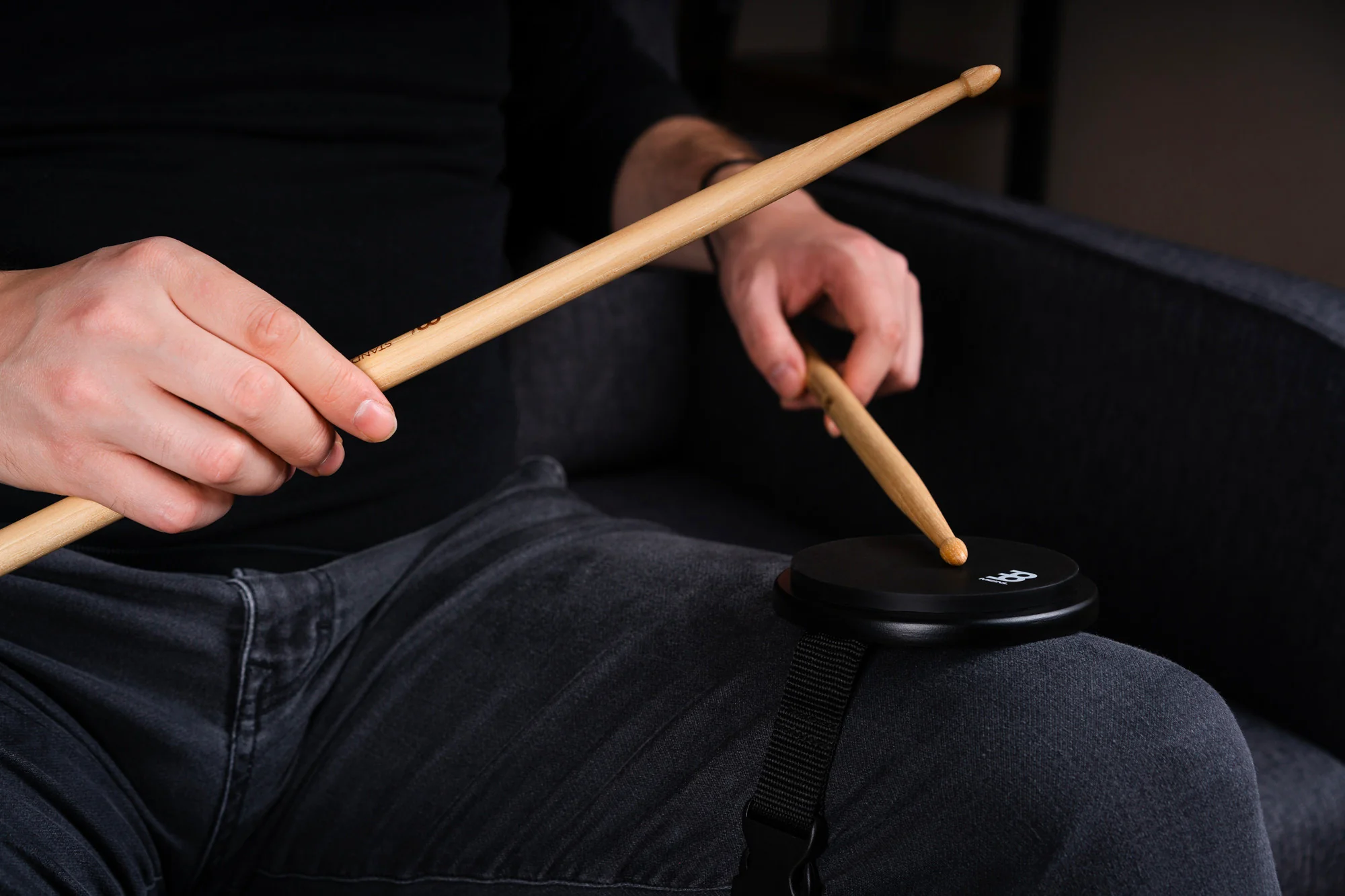 Meinl 4" Training Pad with Strap MKPP4BK - Image 7