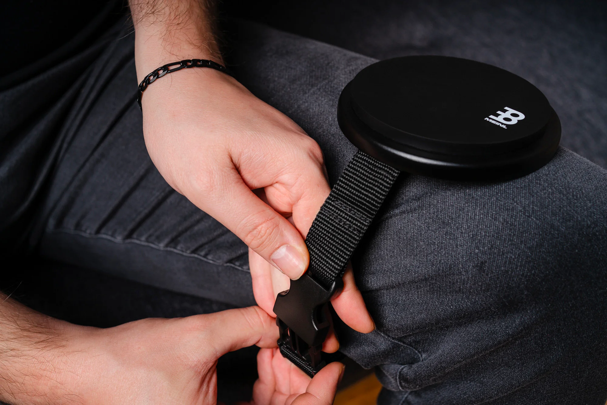 Meinl 4" Training Pad with Strap MKPP4BK - Image 9