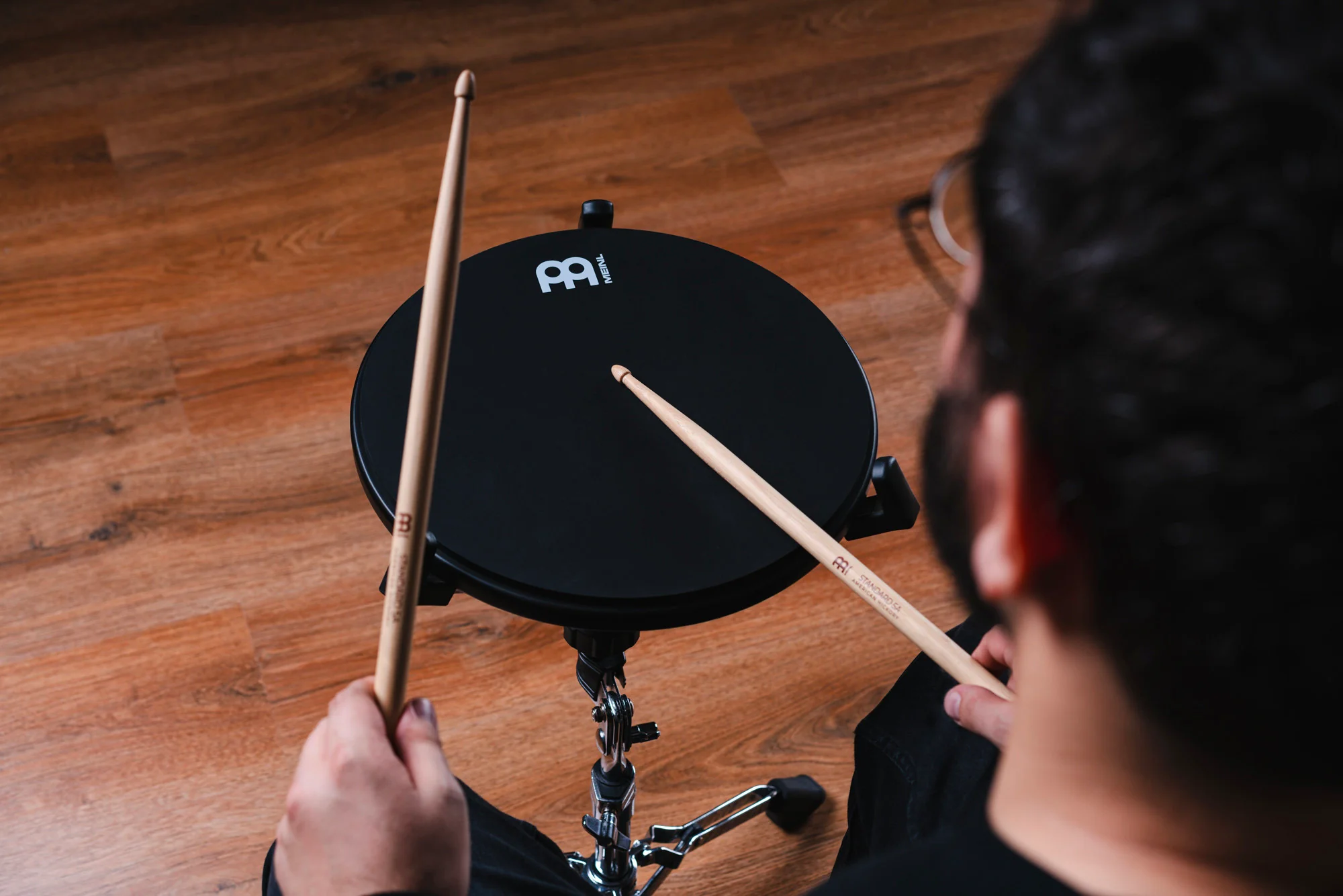 Meinl 12" Practice Pad, Black MPP-12-BK - Image 7