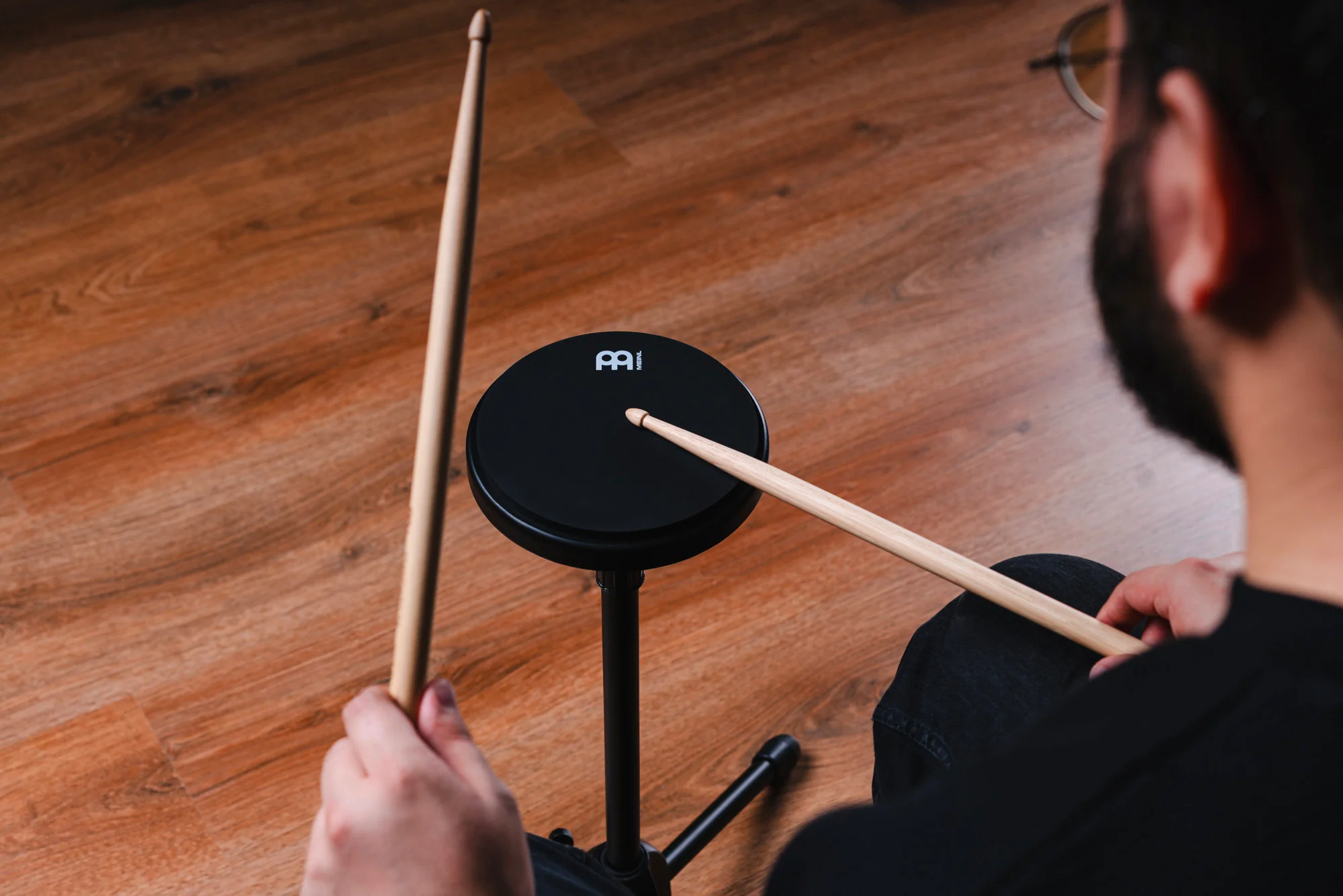 Meinl 6" Practice Pad, Black MPP-6-BK - Image 7