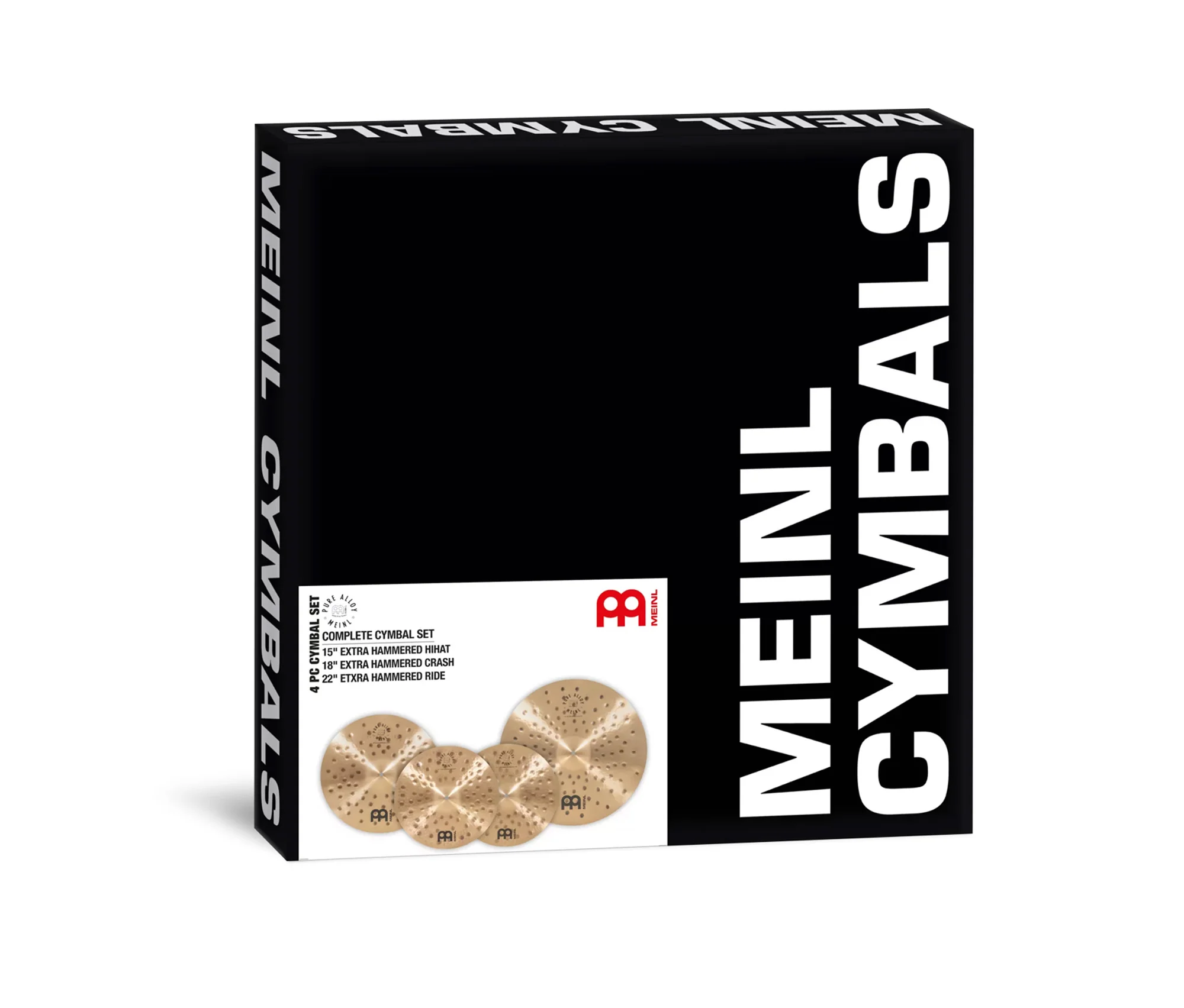 Meinl Pack Pure Alloy Extra Hammered PA-CS1 - Image 3