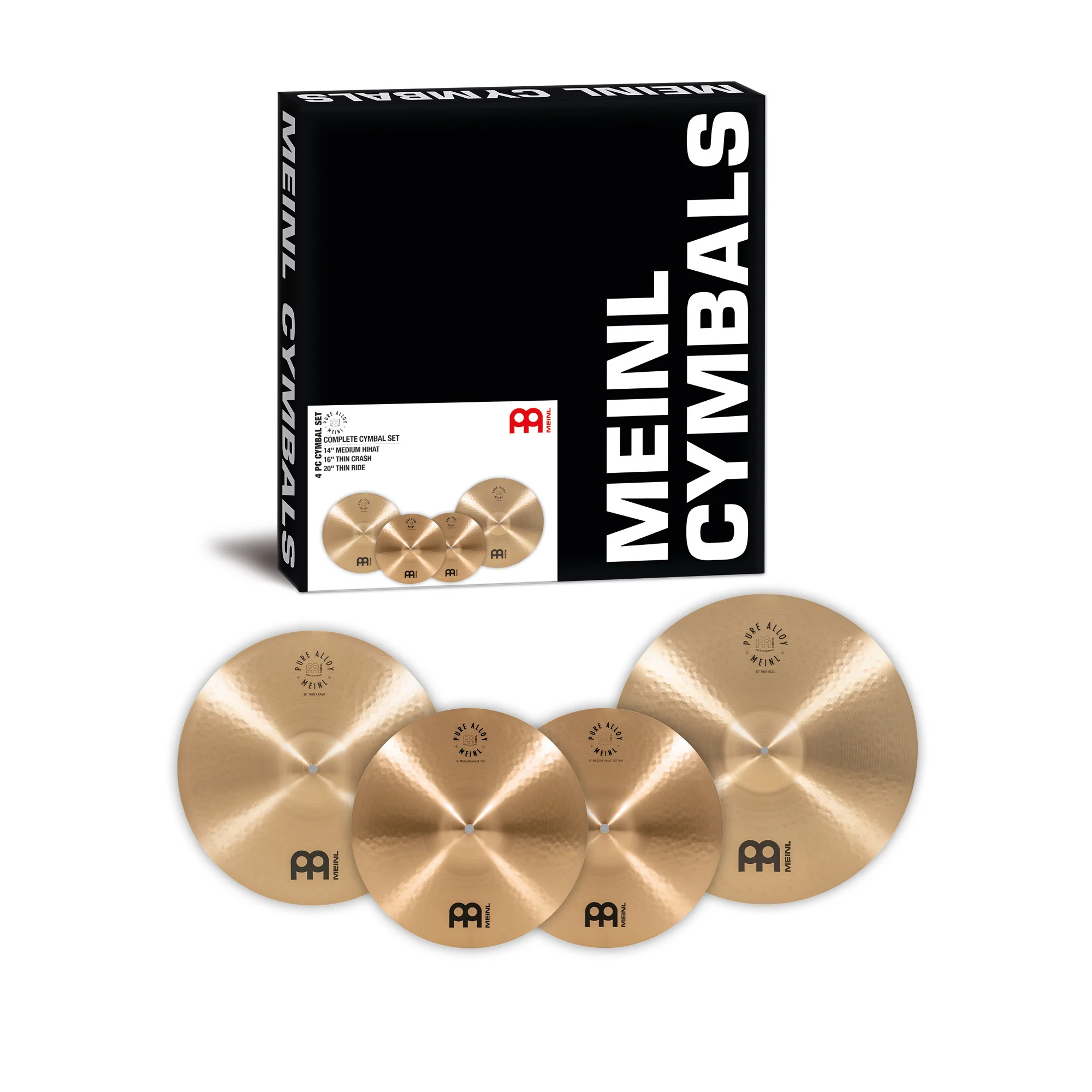 Meinl Pack Pure Alloy Standard PA-CS2 - Image 2