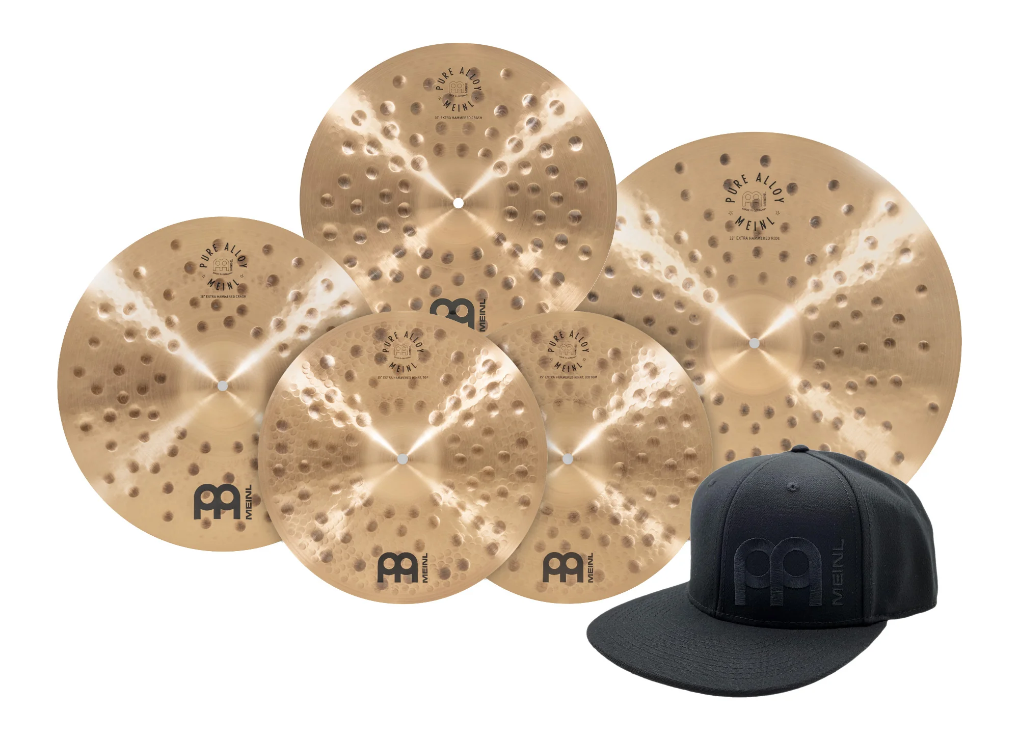 Meinl Pack Pure Alloy Extra Hammered PA-FS1