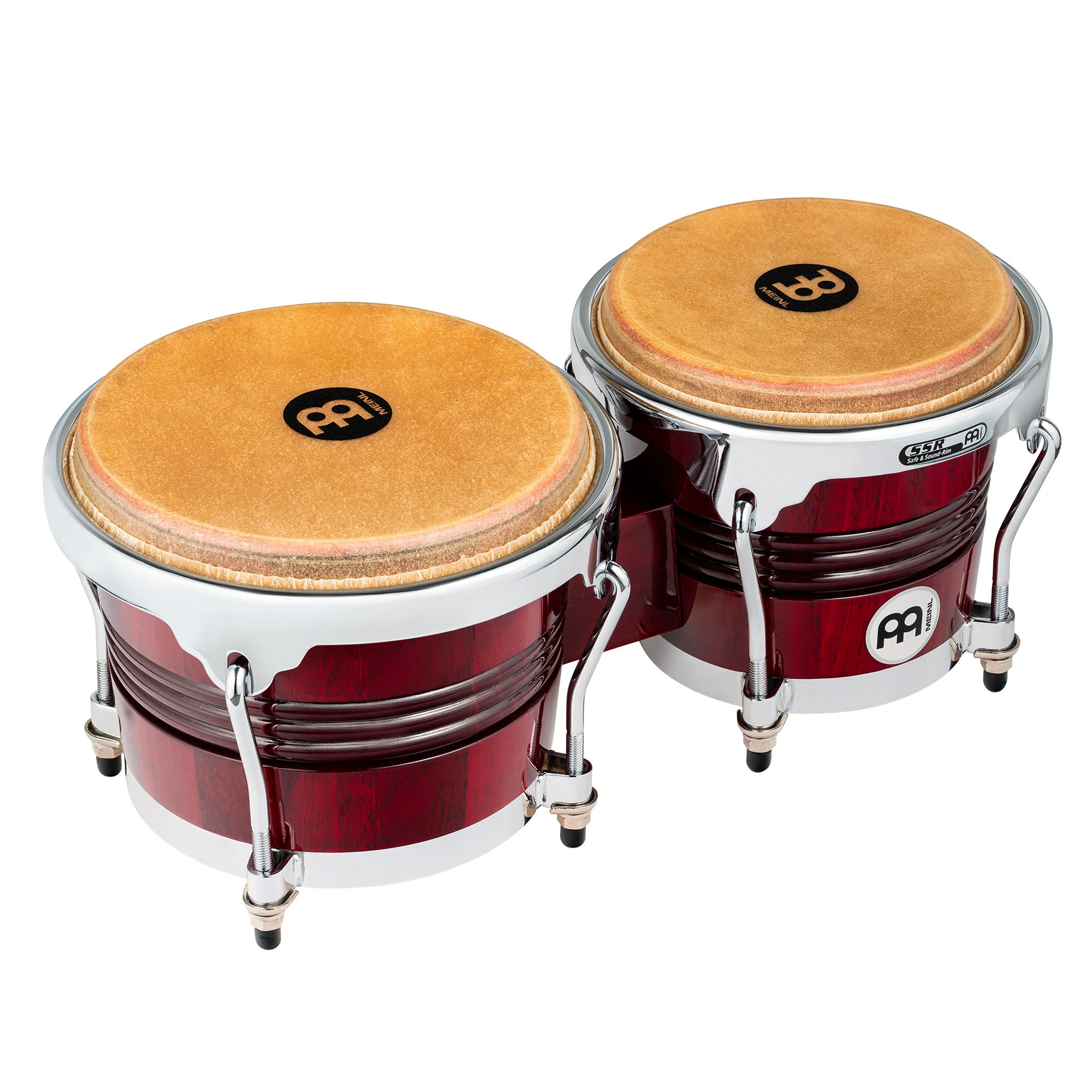 Meinl Bongos 6.75/8" Bordeaux Chrome WB200WRP-CH