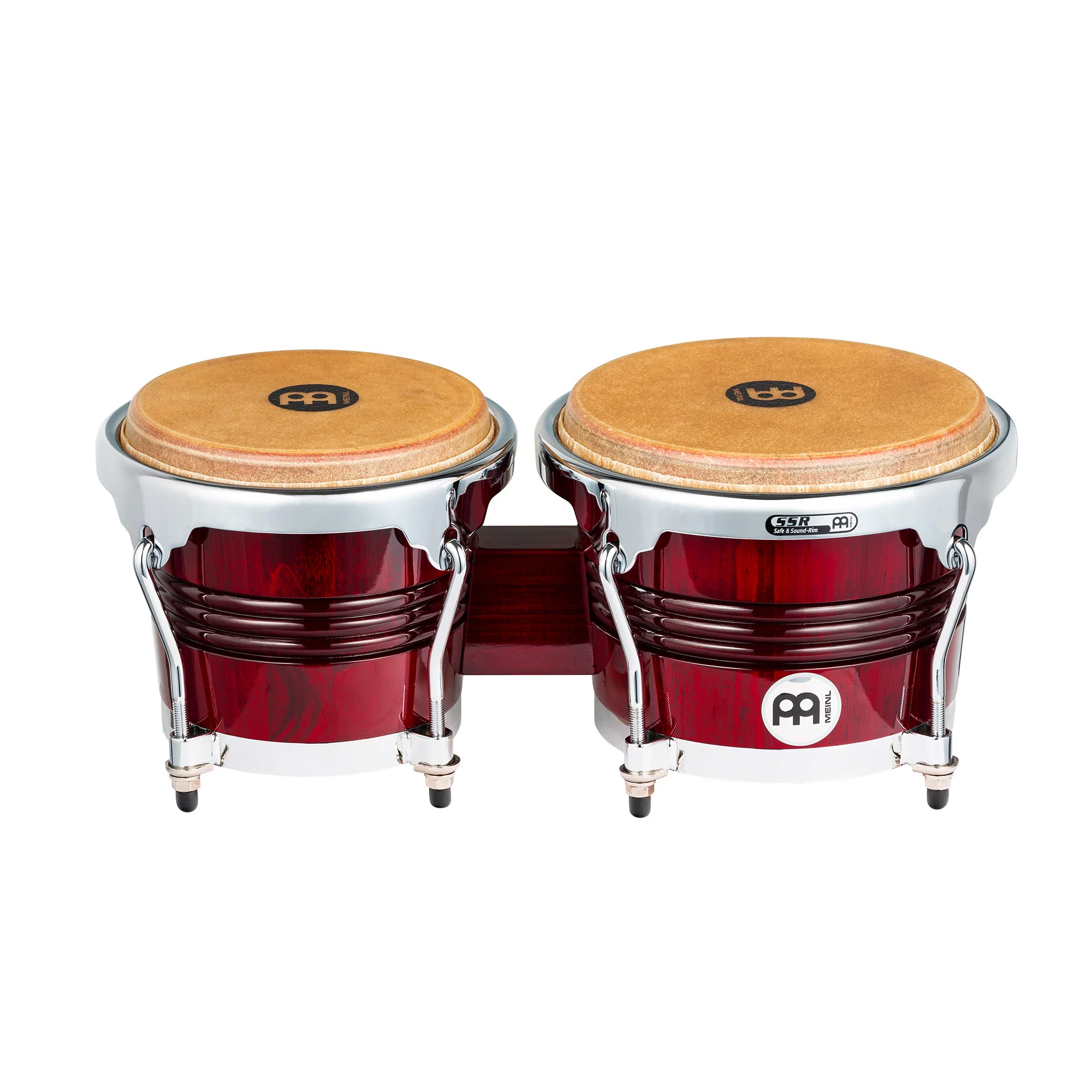 Meinl Bongos 6.75/8" Bordeaux Chrome WB200WRP-CH - Image 2