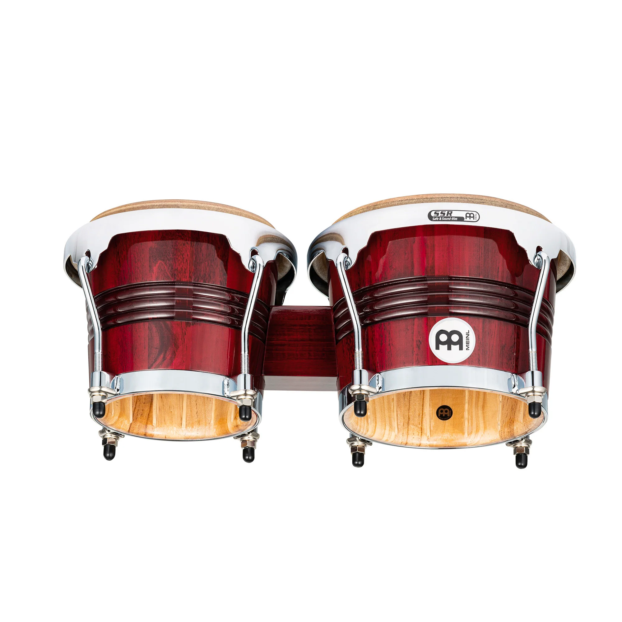 Meinl Bongos 6.75/8" Bordeaux Chrome WB200WRP-CH - Image 3