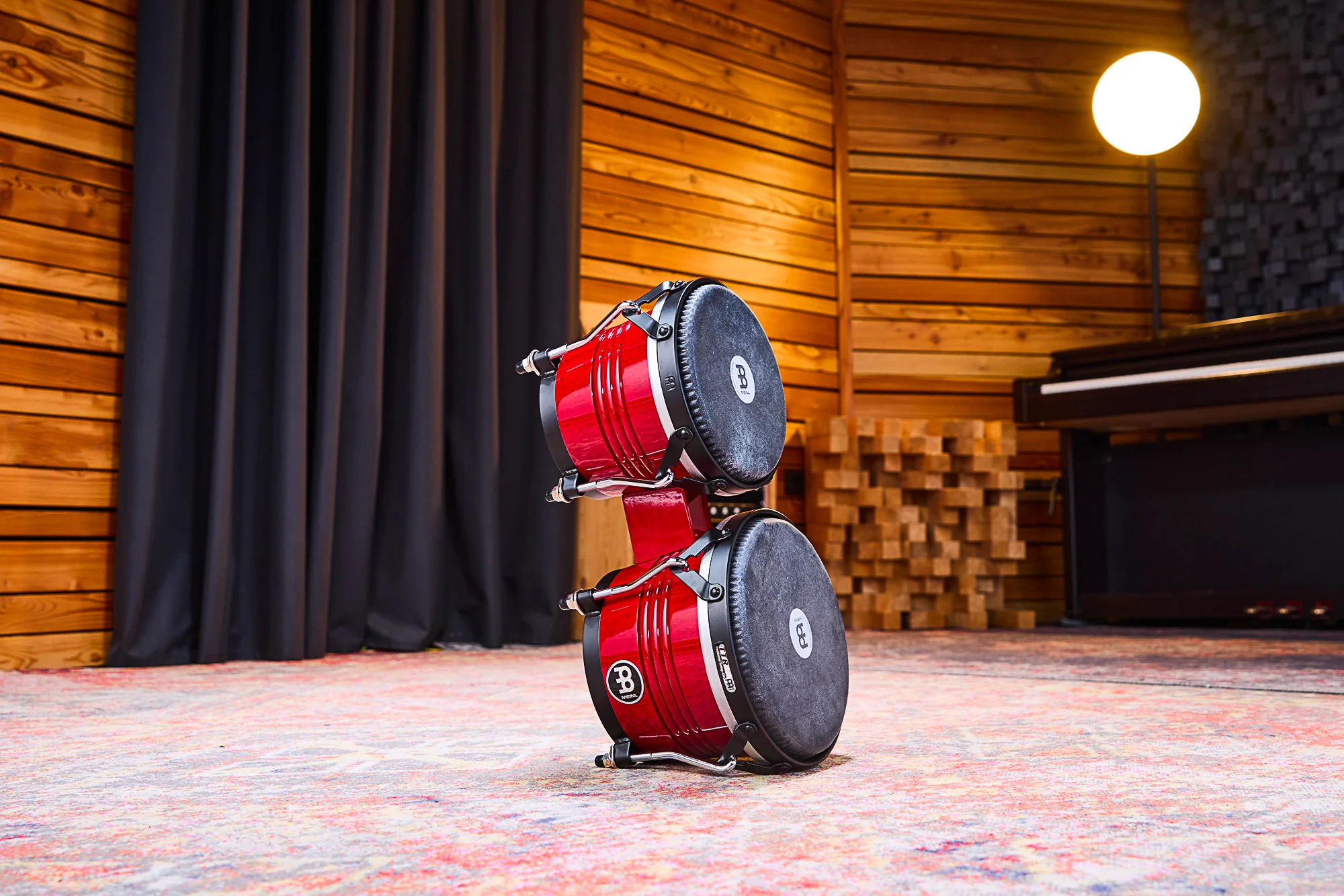 Meinl Bongos Traditional Bordeaux WBTR300WR - Image 8