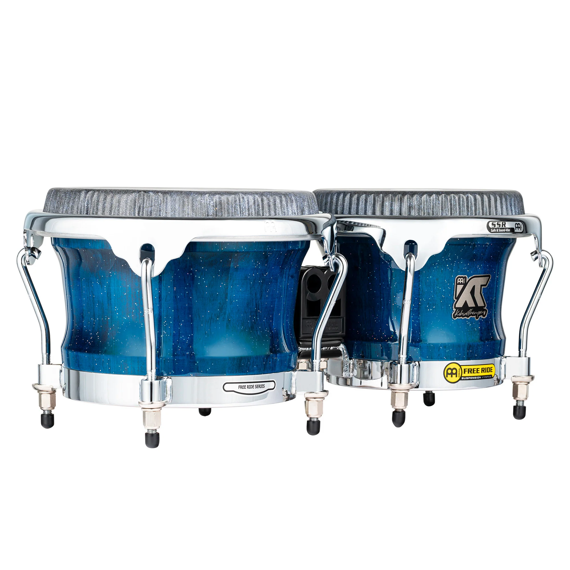 Meinl Bongos Artist Kachiro Blue WKT400BW - Image 3