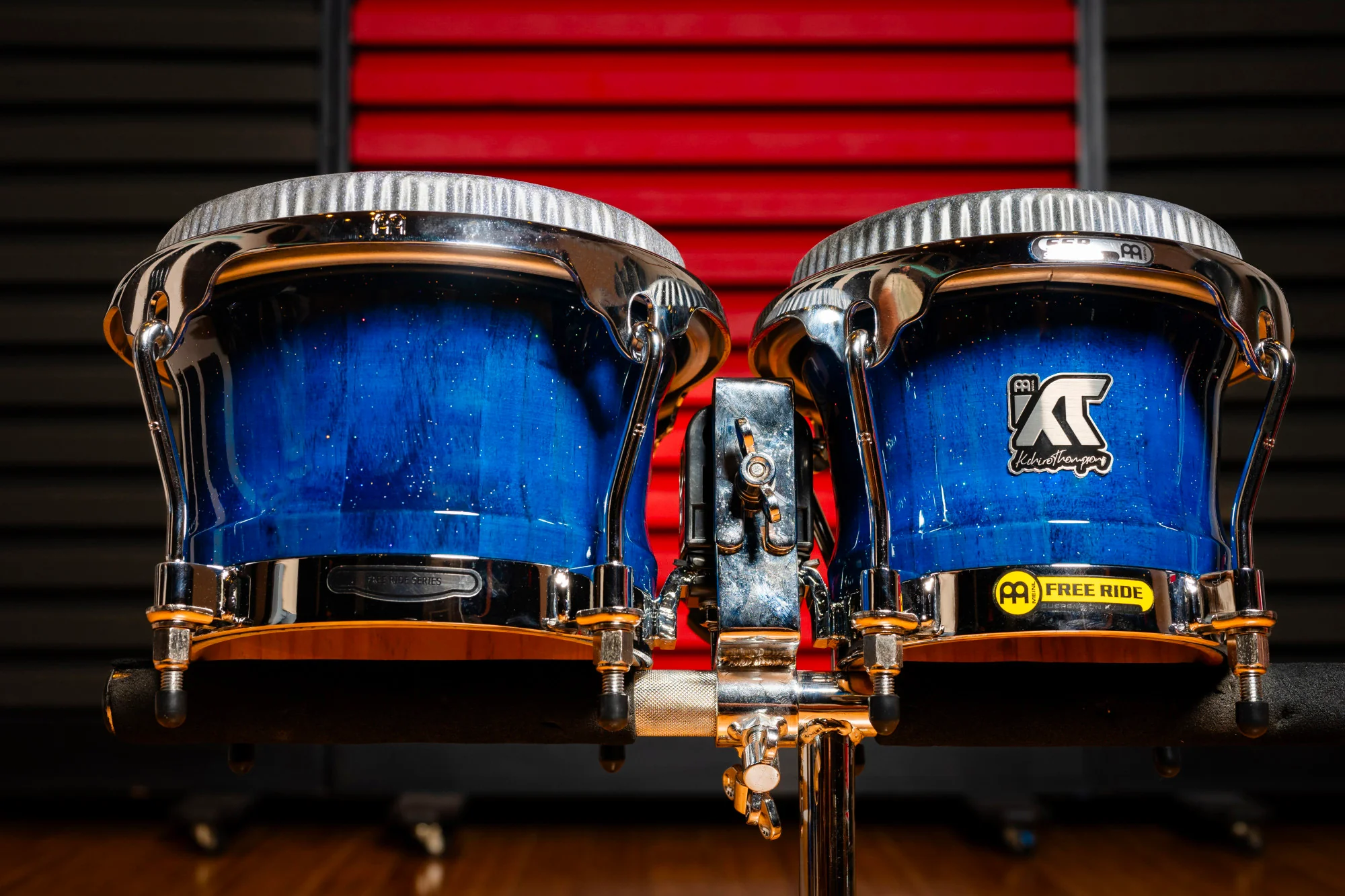 Meinl Bongos Artist Kachiro Blue WKT400BW - Image 8