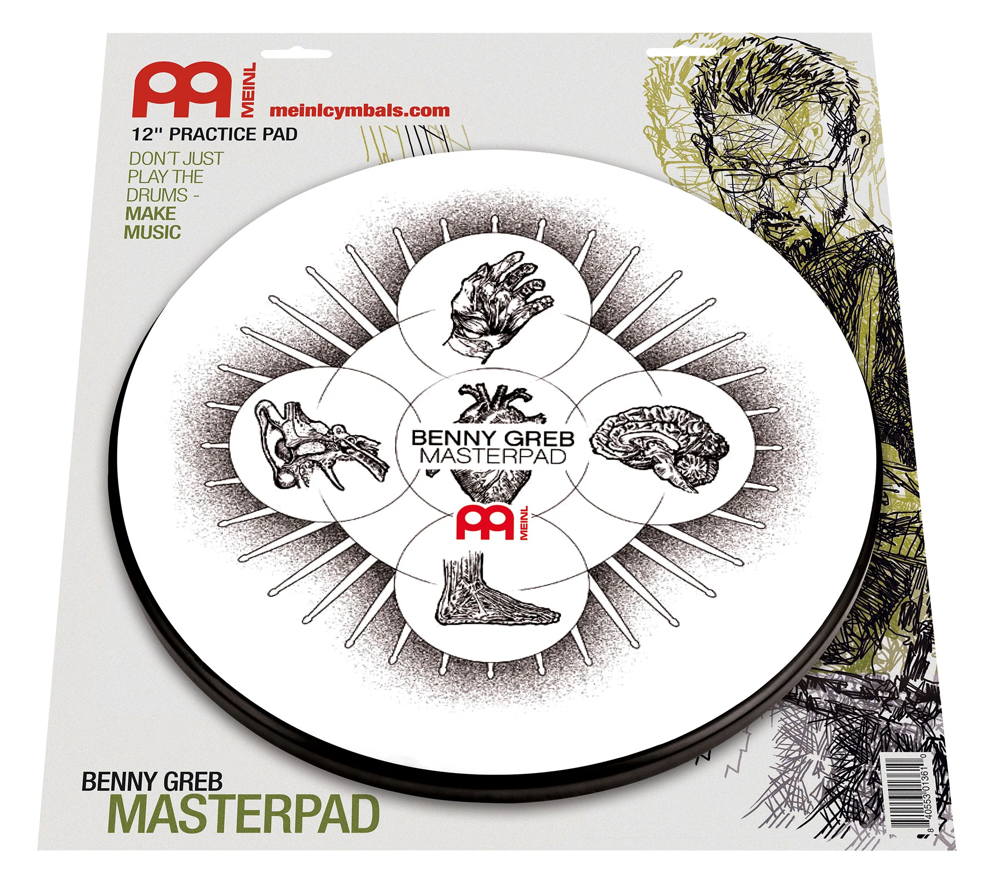 Meinl MPP-12-BG practice pad