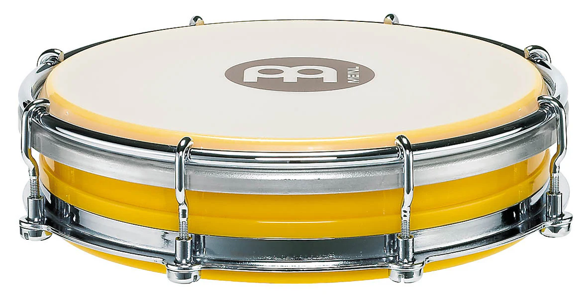 Meinl TBR06ABSY tambourine, Meinl 6" ABS yellow
