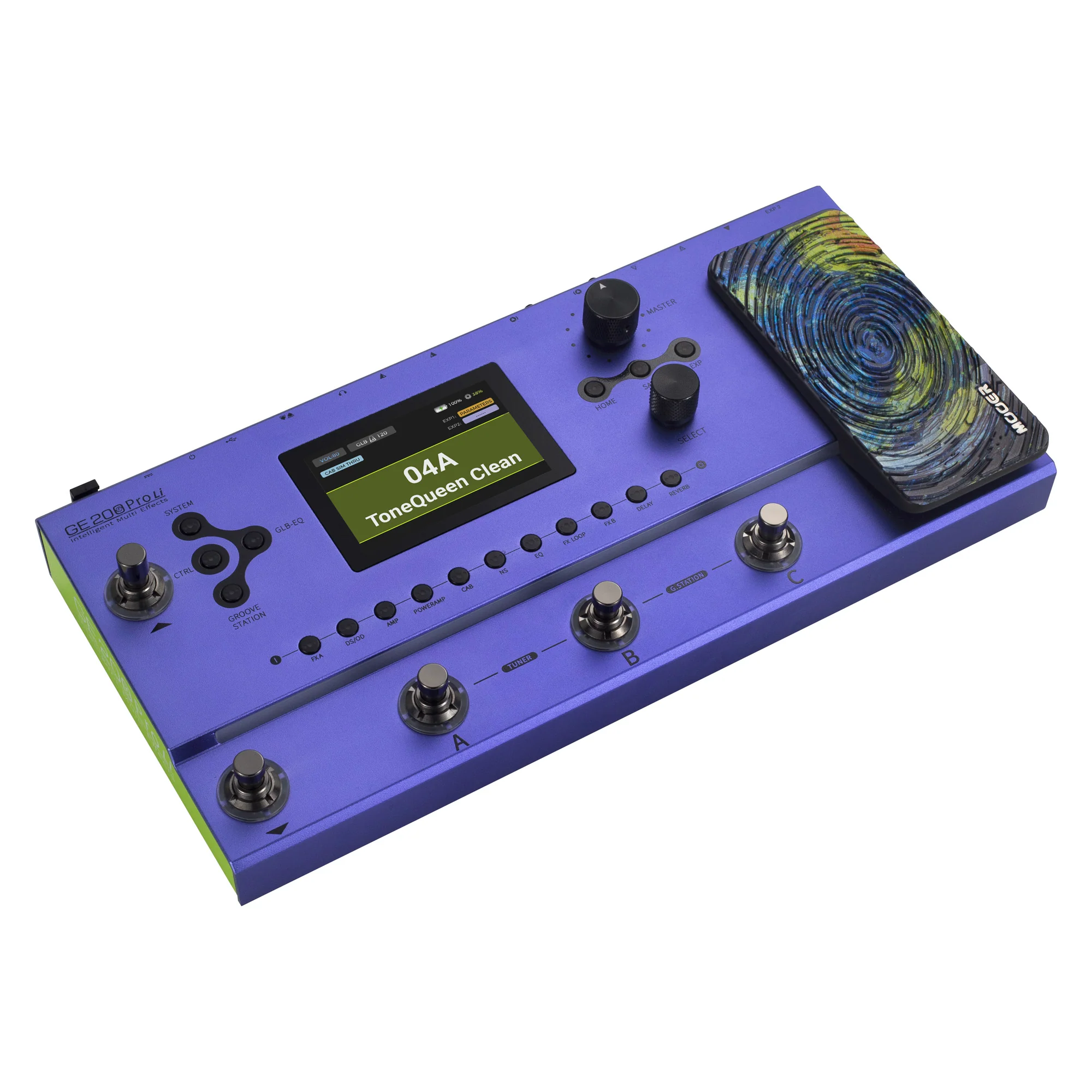 Mooer GE200PROLI Lithium Bleu - Image 6