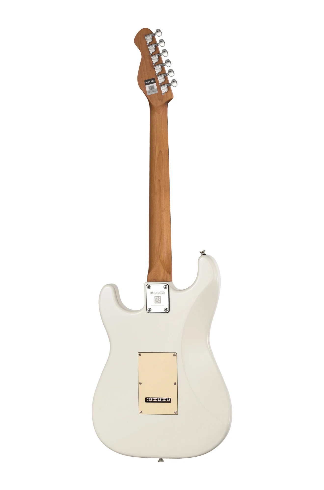Mooer MSC10PRO-VWH White Vintage Guitar - Image 2