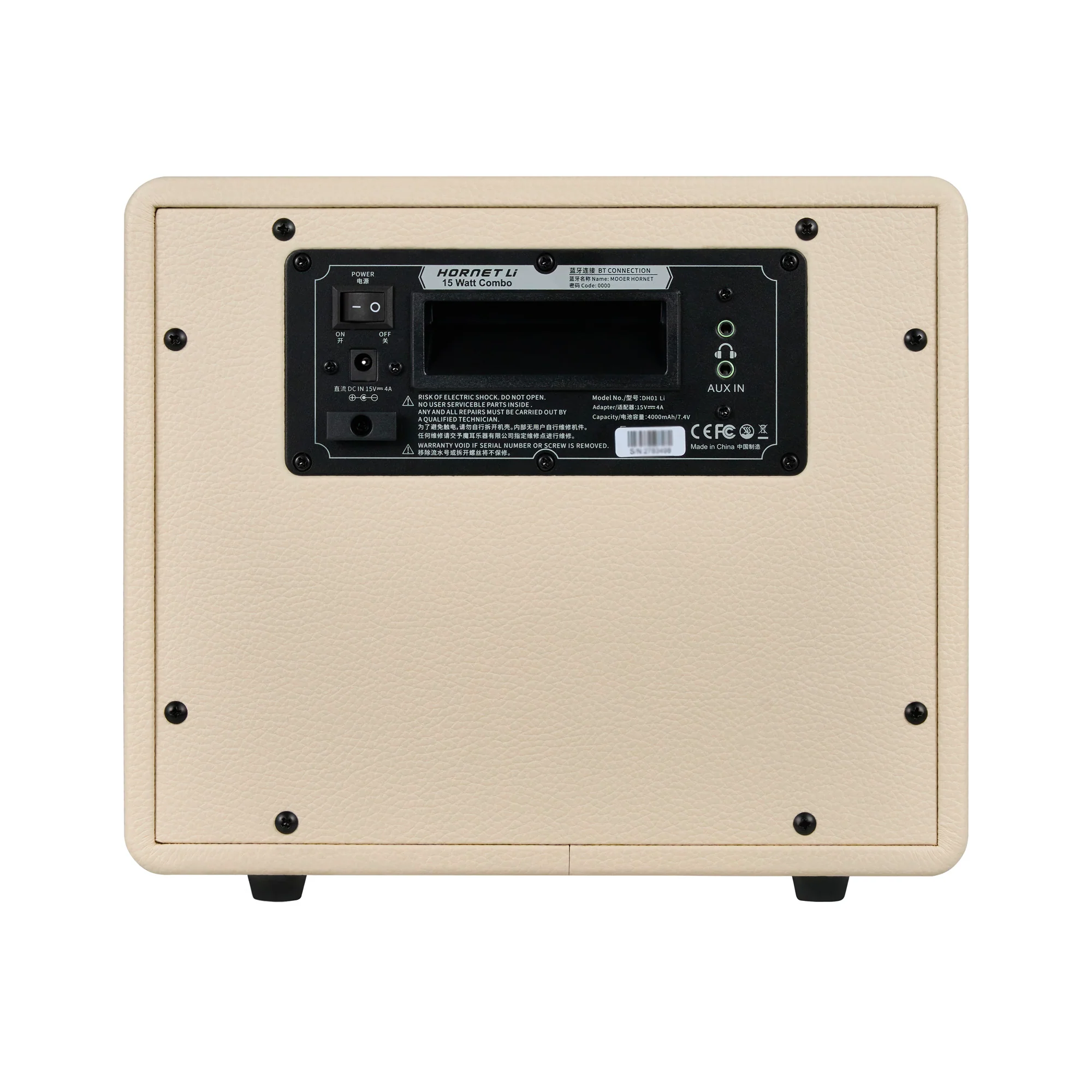Mooer HORNETWHITE-L 15W Amplifier - Image 2