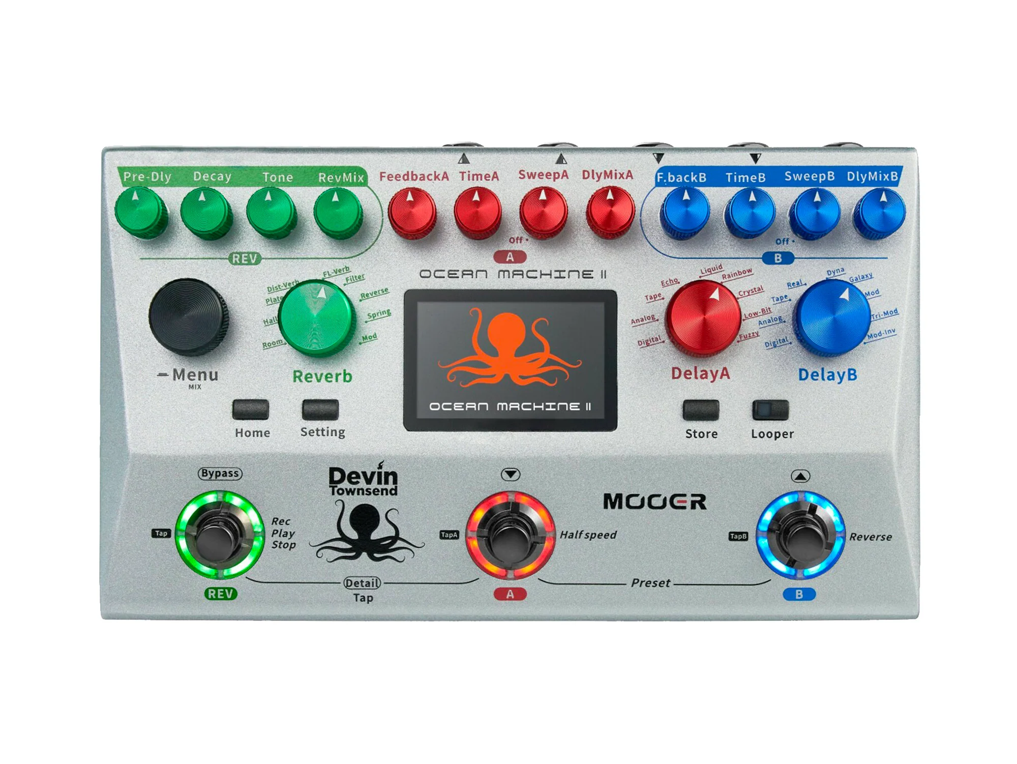 Mooer OCEANMACHINE2 Pedal Mooer