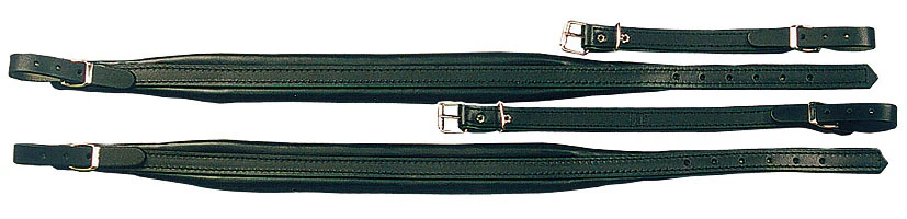 Musico 5362 p. leather straps for accordion 80/120b black