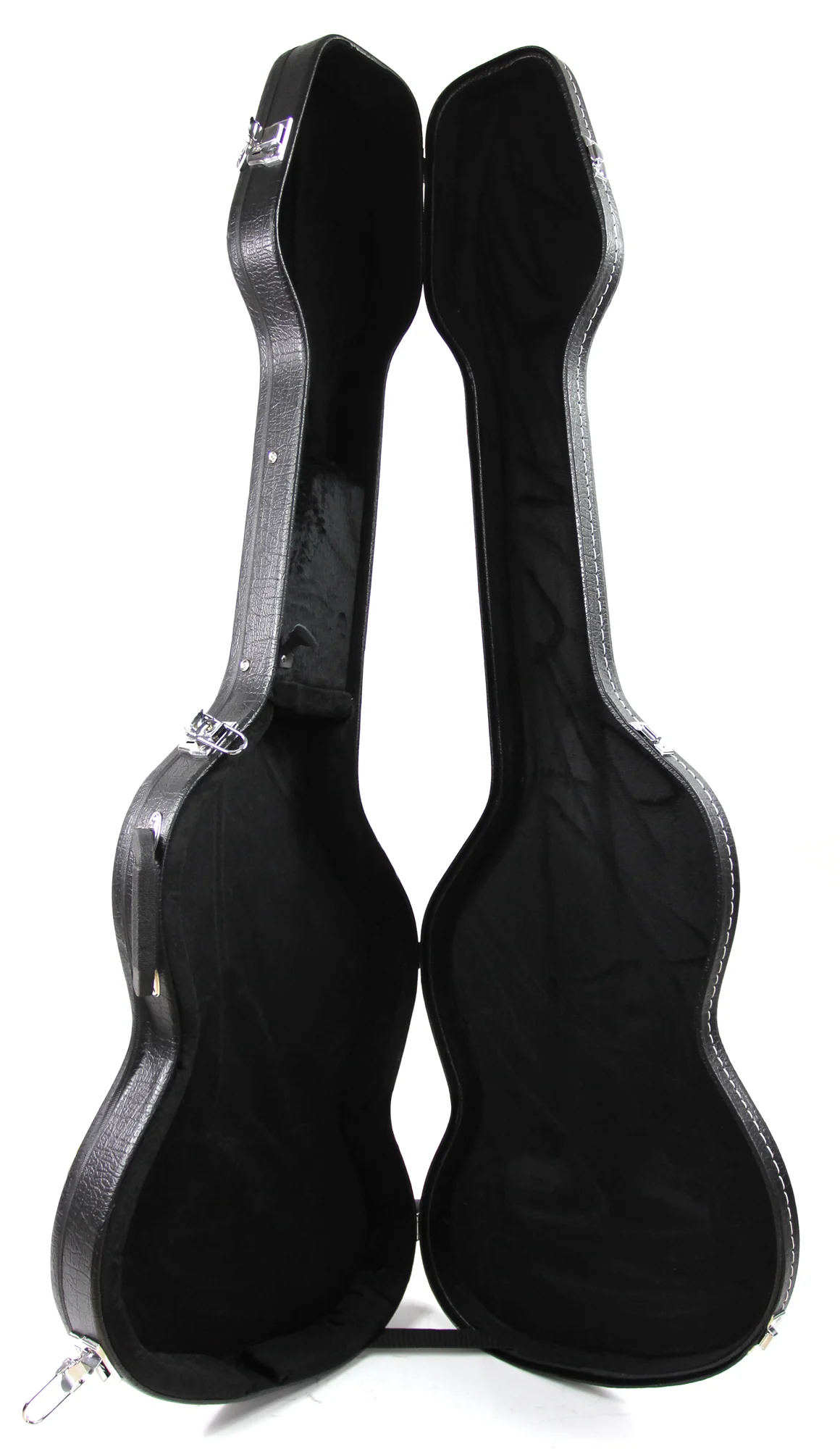 Musico BC100 wooden case for bass guitar, black. - Image 2