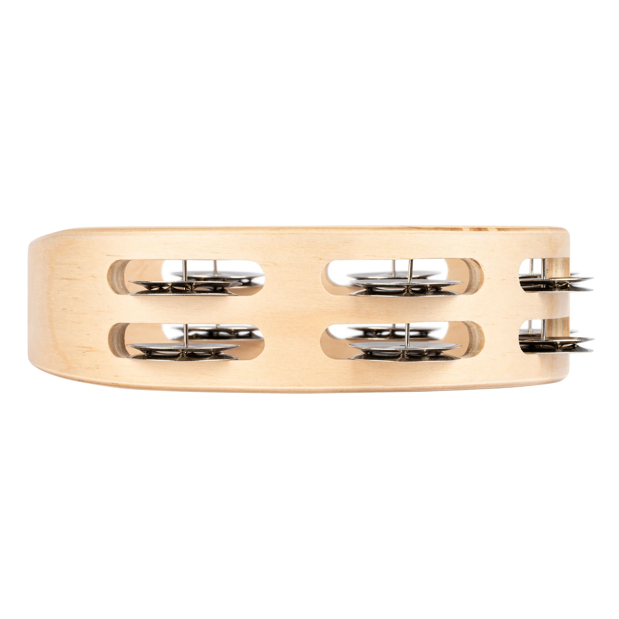 Nino 945 Wooden Tambourine 8"/2 Rows - Image 6
