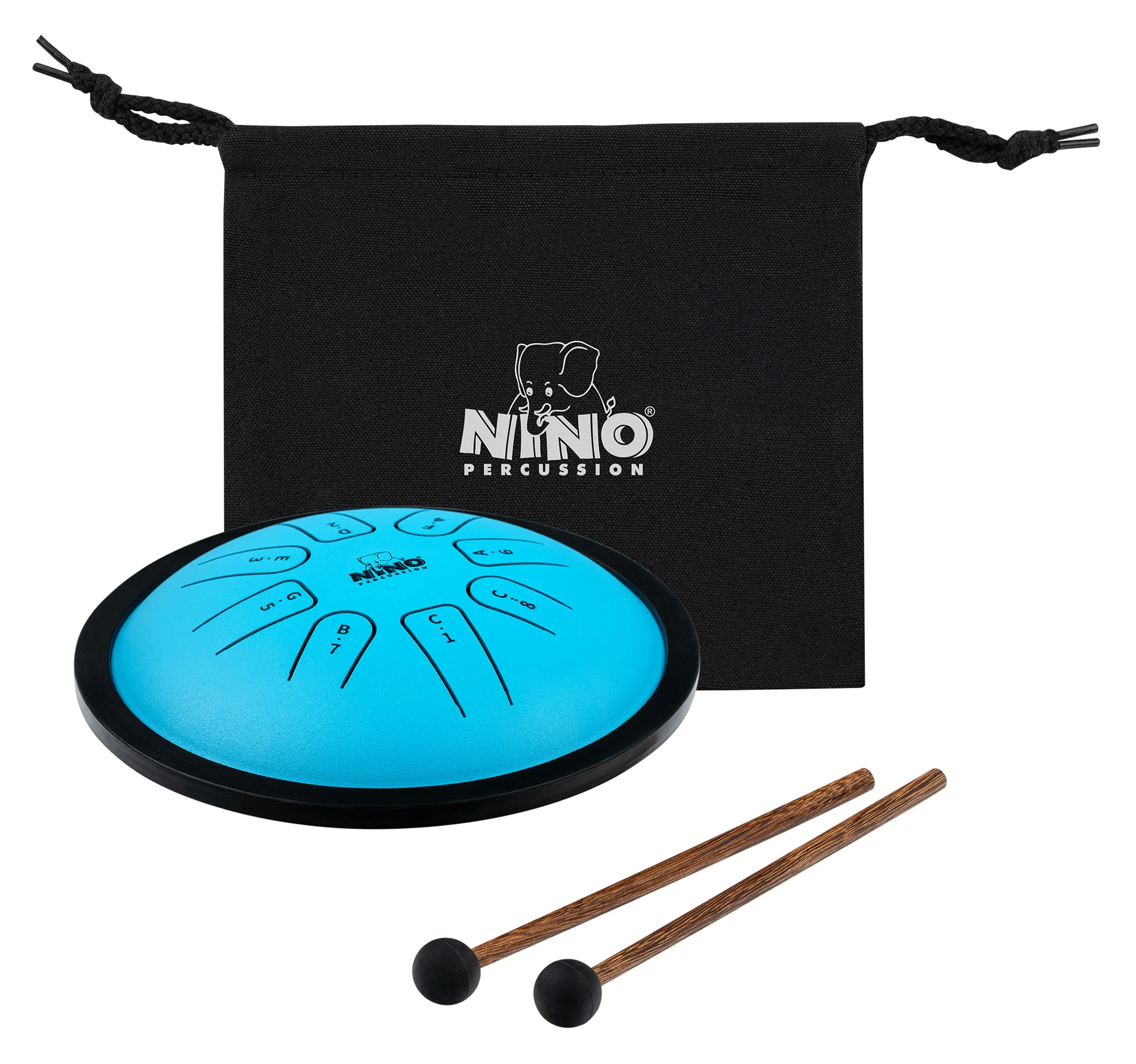 Nino 981 Tongue Drum Blue Small - Image 3