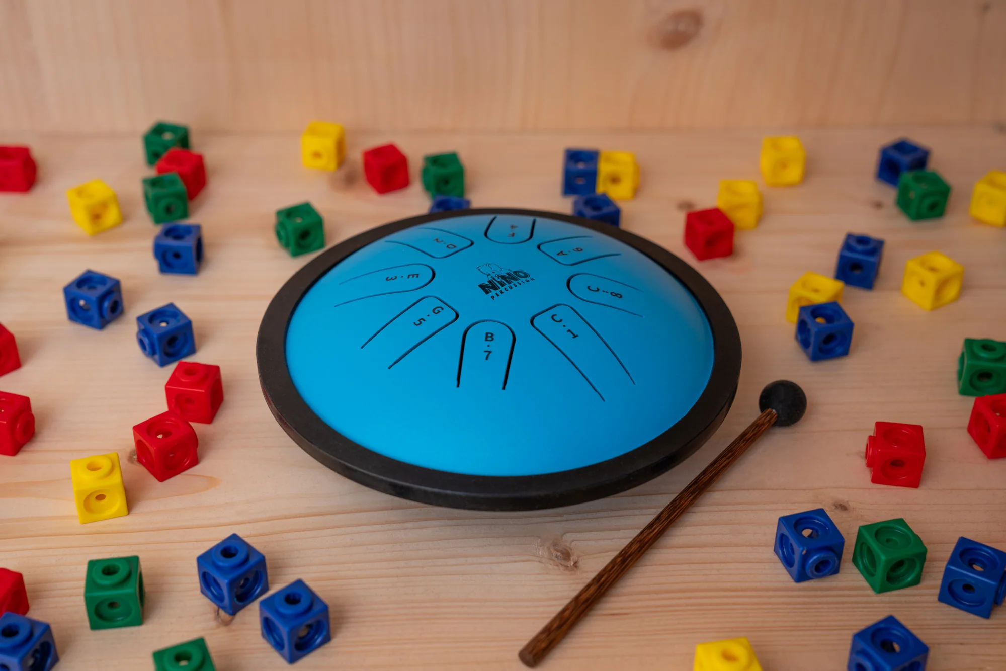 Nino 981 Tongue Drum Blue Small - Image 4