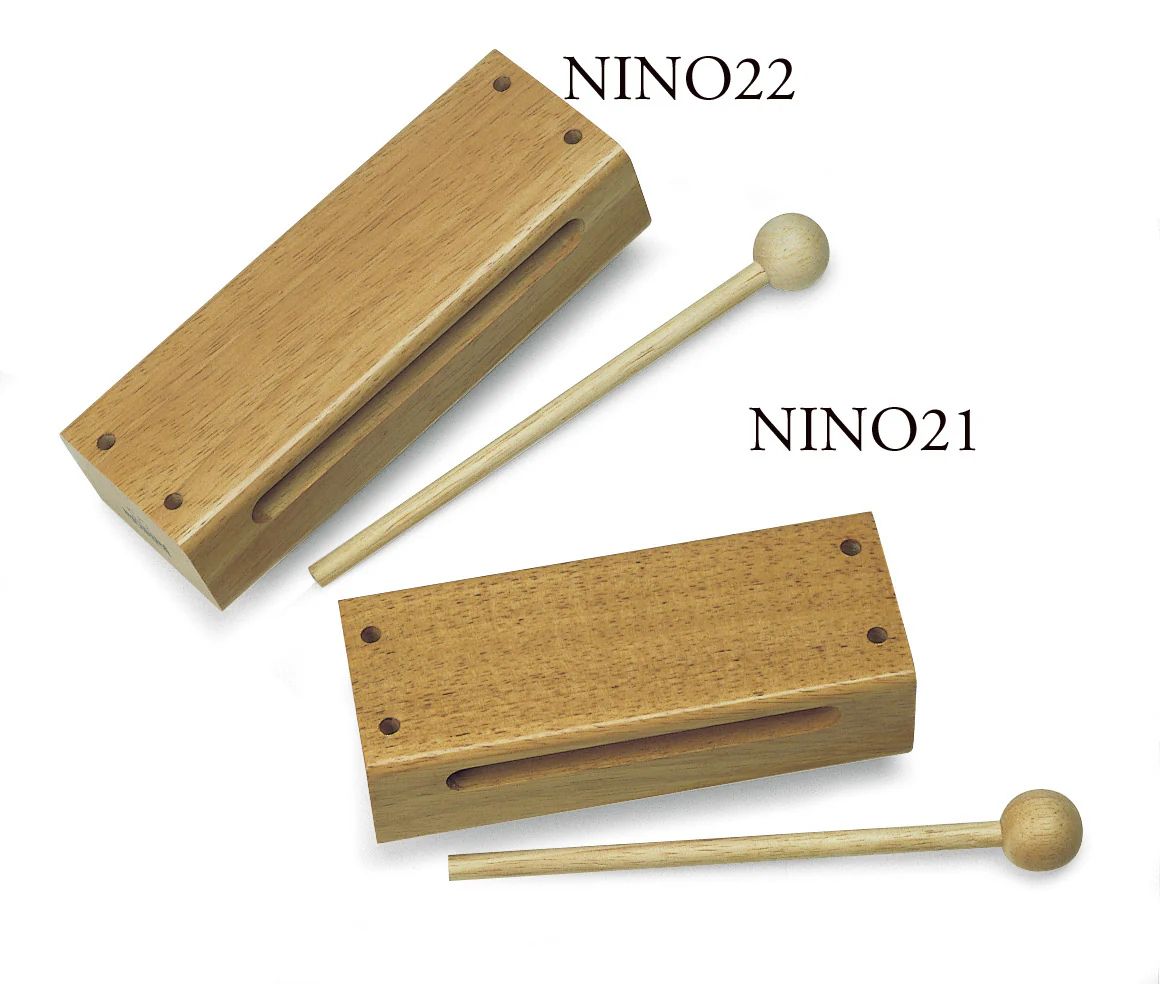 Nino NINO21 Woodblock 16 cm with mallet