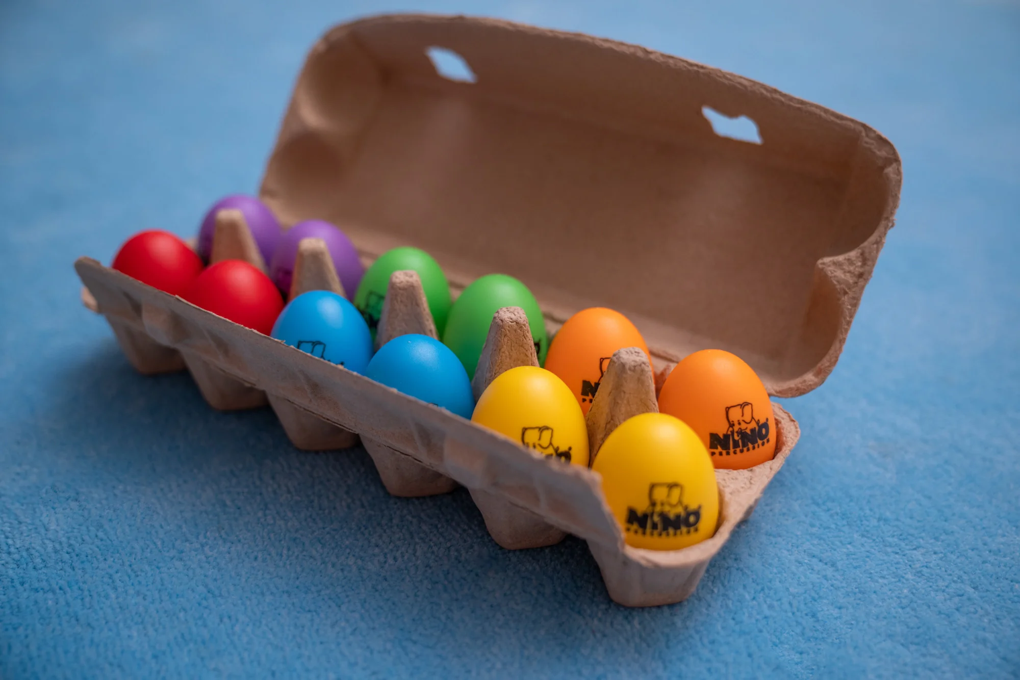Nino SET19 Assortment of 12 Soft Egg Shakers - Image 3