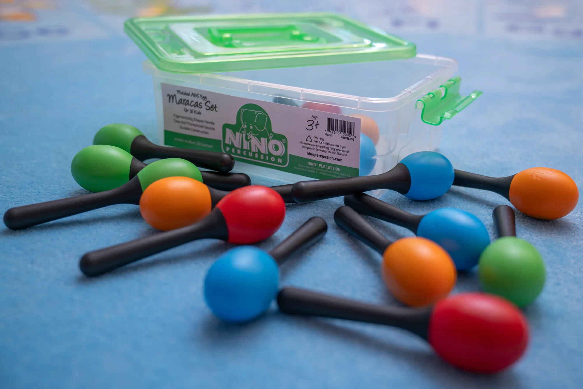 Nino SET56 Lot of 16 Maracas Shakers with Box - Image 3
