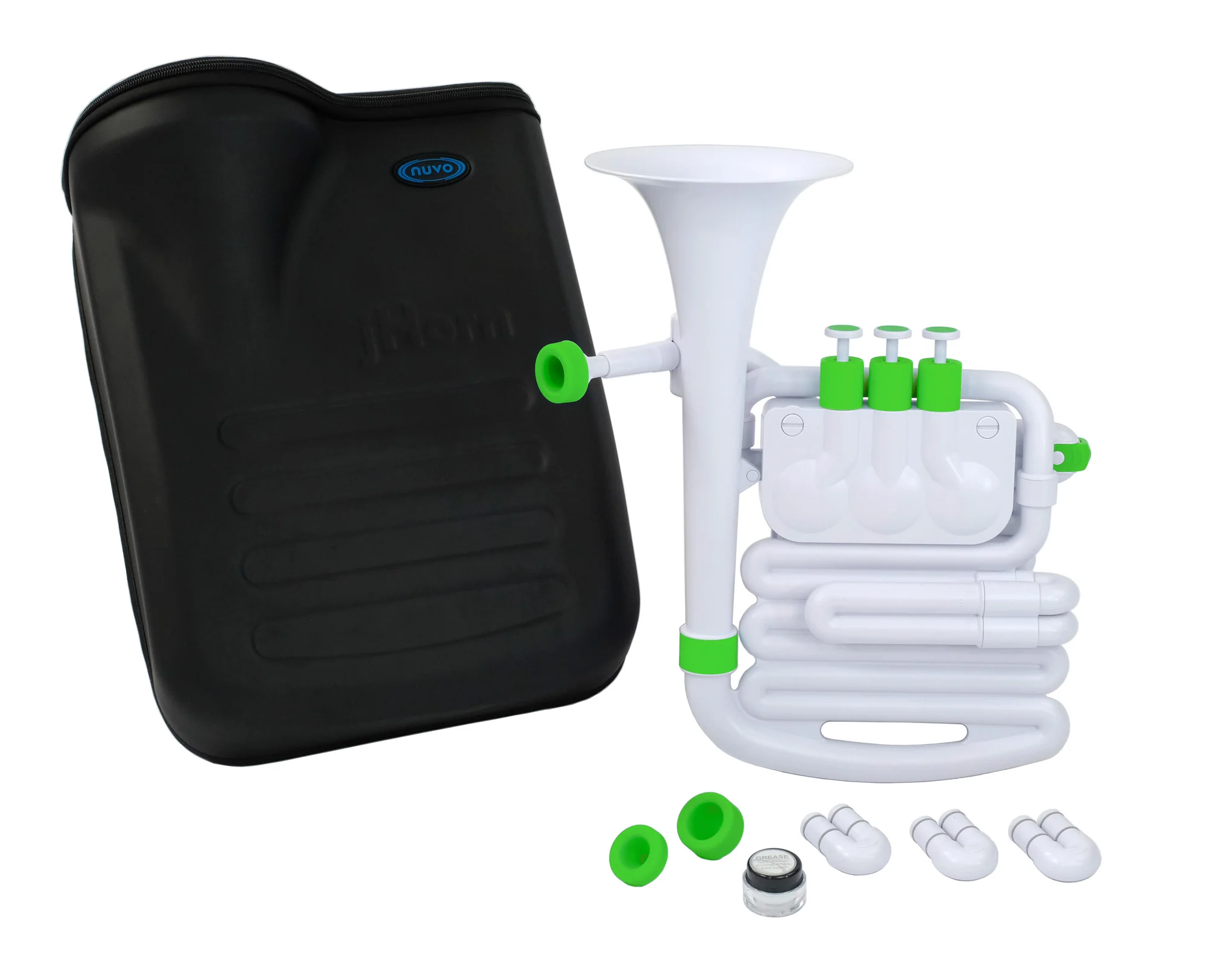 Nuvo Saxhorn Jhorn N610JH White/Green - Image 2