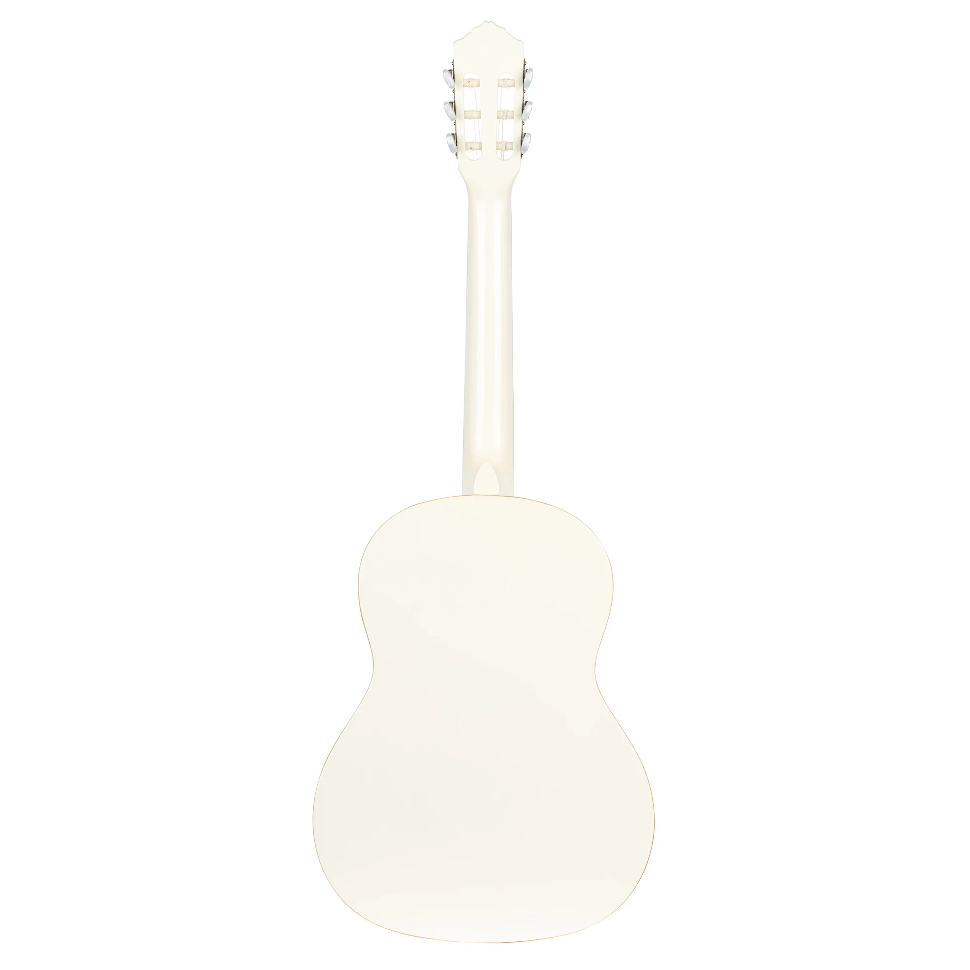 Ortega R121 Classic Guitar, Slim Neck, White - Image 5