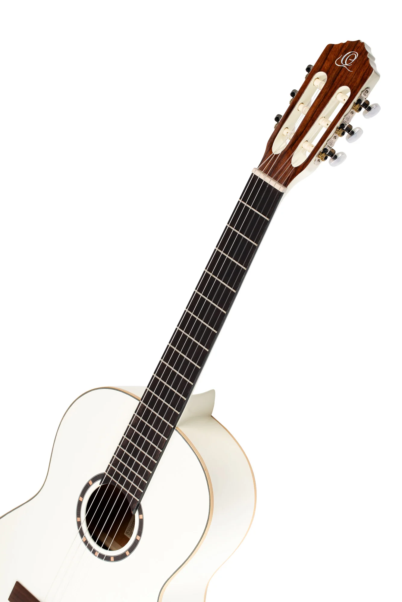 Ortega R121 4/4 White Classical Guitar - Image 8